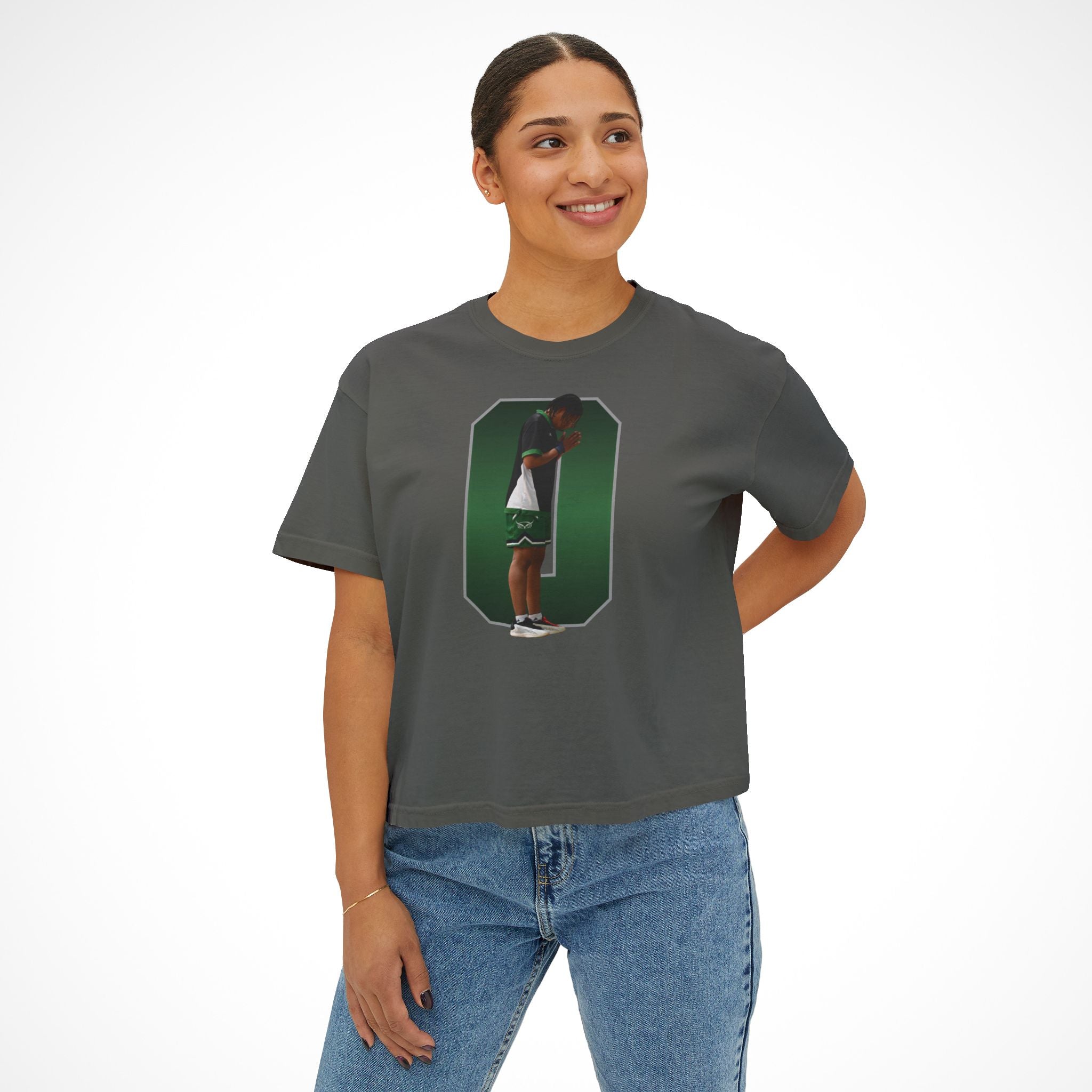 Briah Clarke Cropped Tee