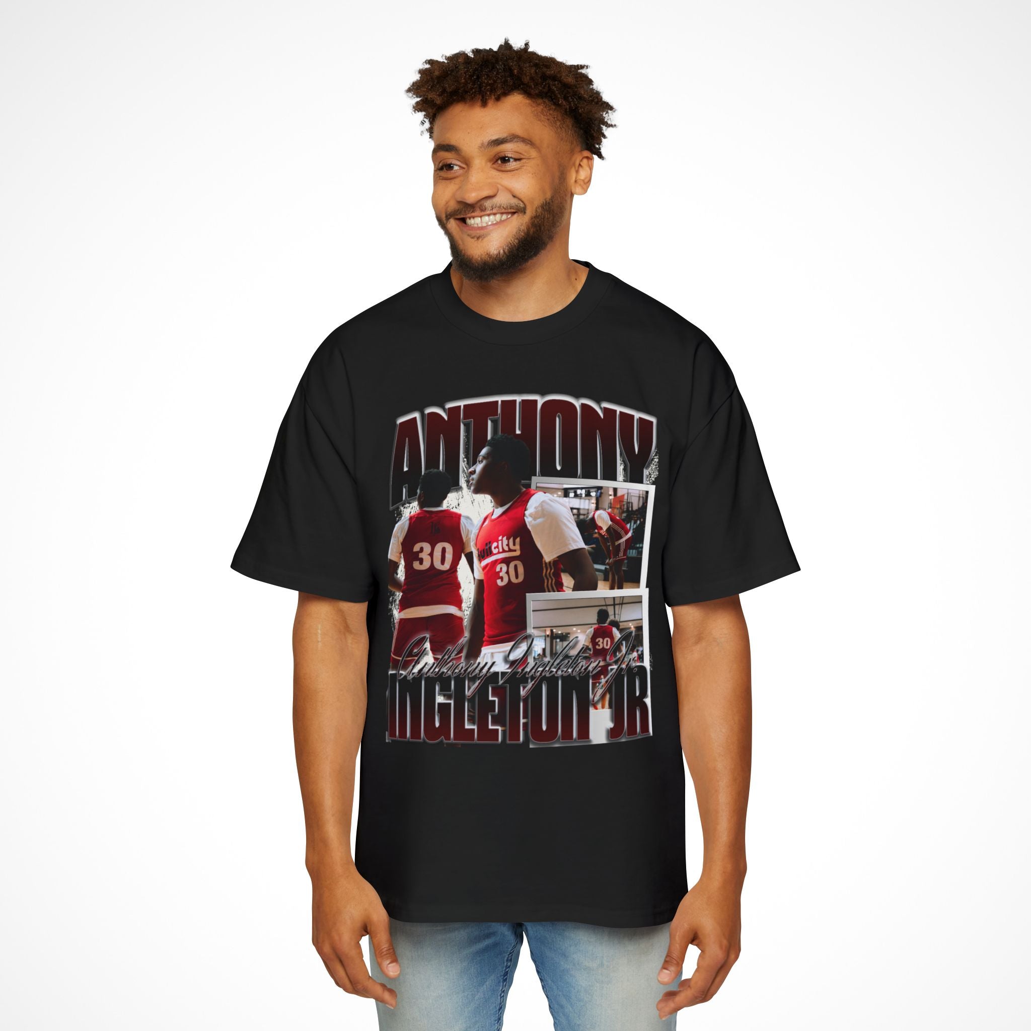 Anthony Ingleton Jr. Oversized Graphic Tee