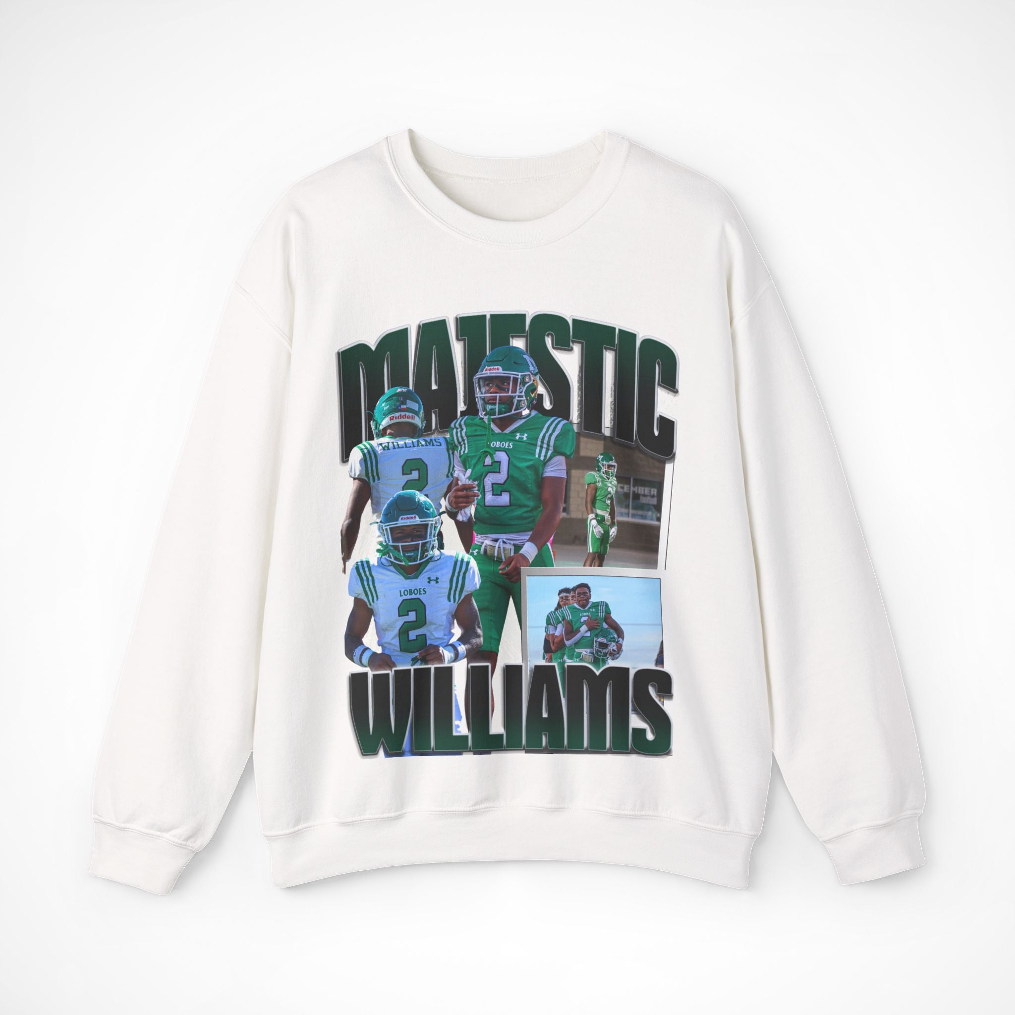 Majestic Williams Graphic Crewneck