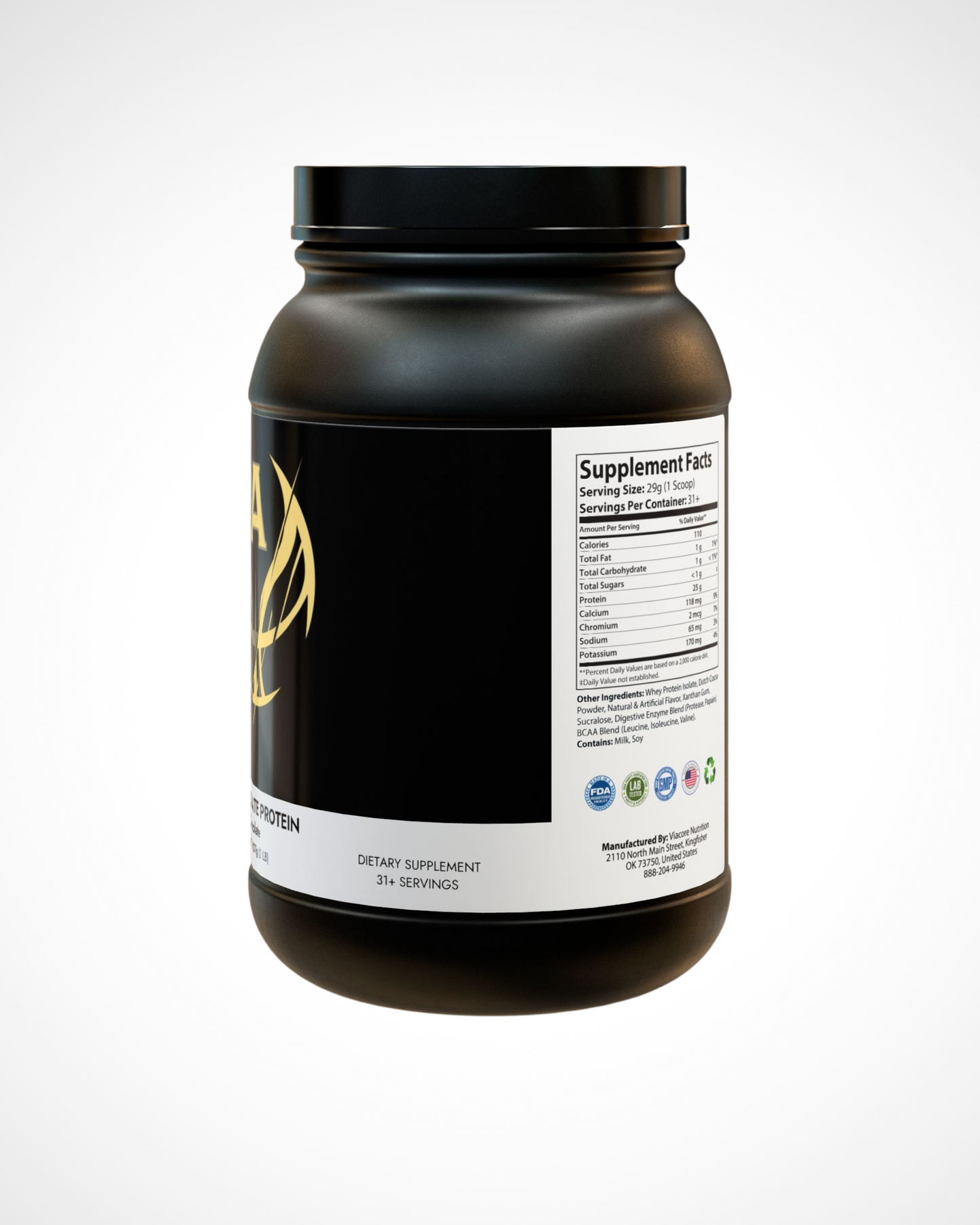 Warriors Whey Isolate Protein Supplement