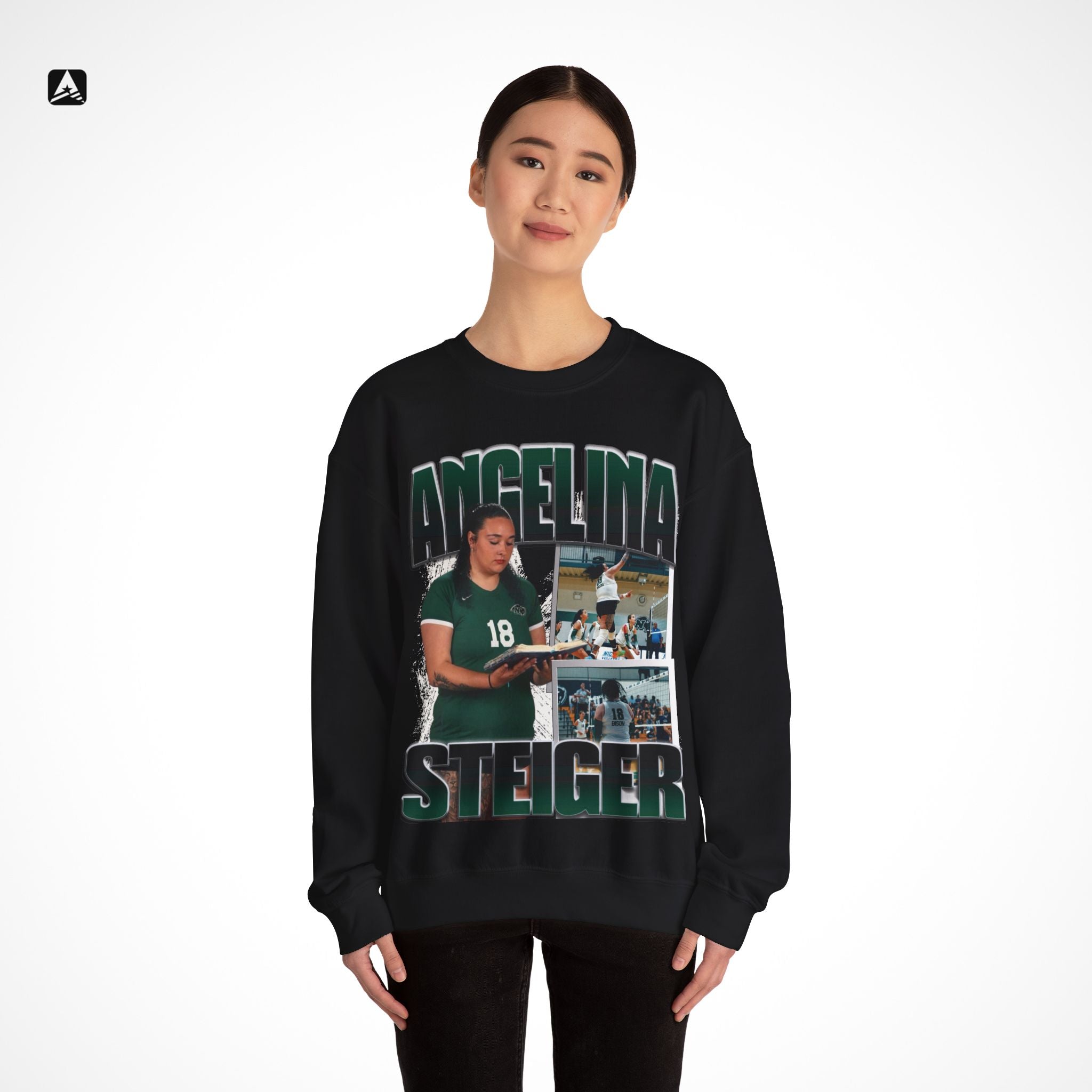 Angelina Steiger Graphic Crewneck