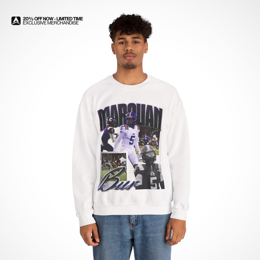 Marquan Bur Graphic Crewneck
