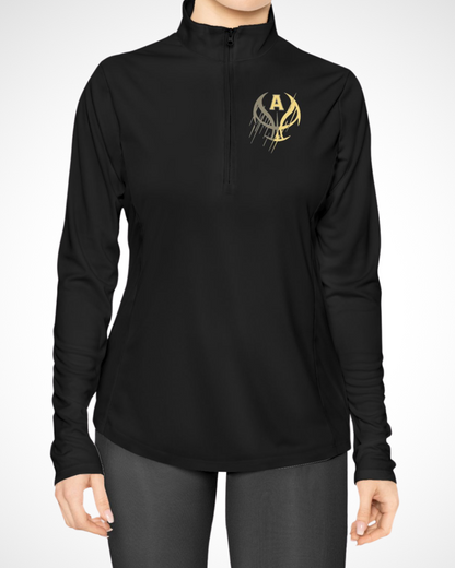 Ladies Quarter-Zip Pullover