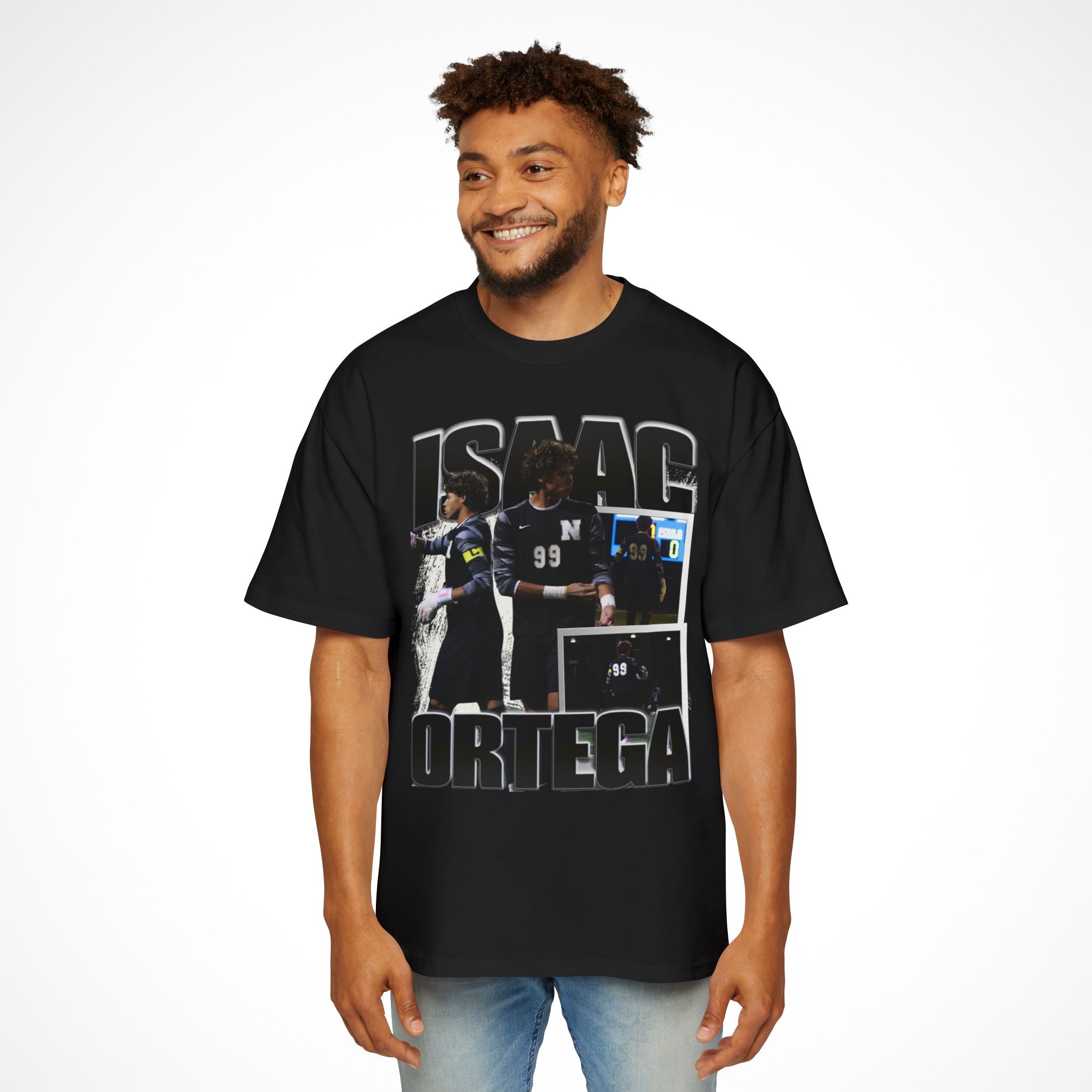 Isaac Ortega Graphic Oversized Tee