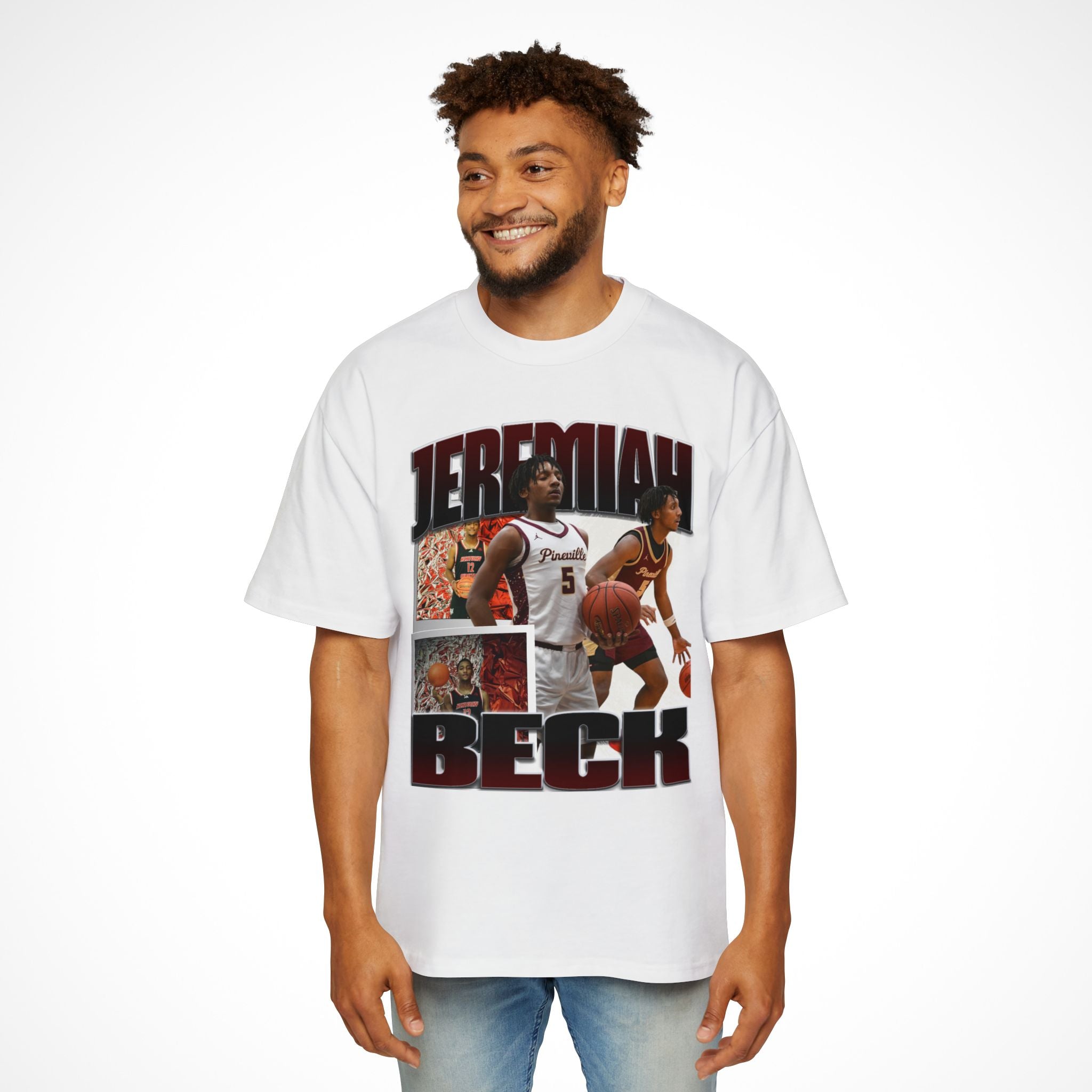 Jeremiah Beck Graphic Oversized Tee