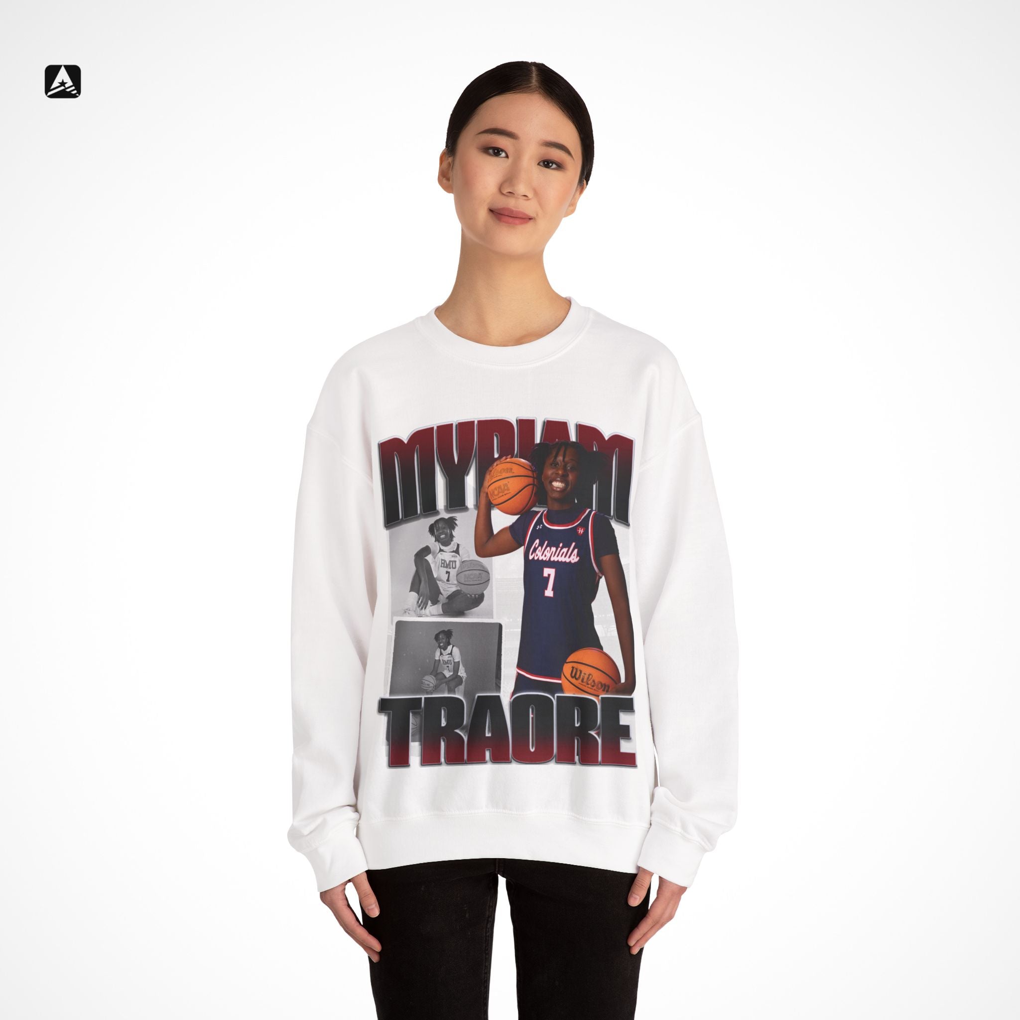 Myriam Traore Graphic Crewneck