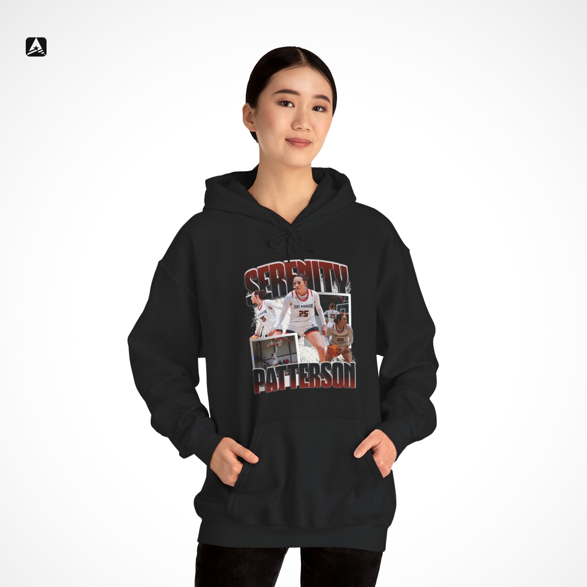 Serenity Patterson Graphic Hoodie