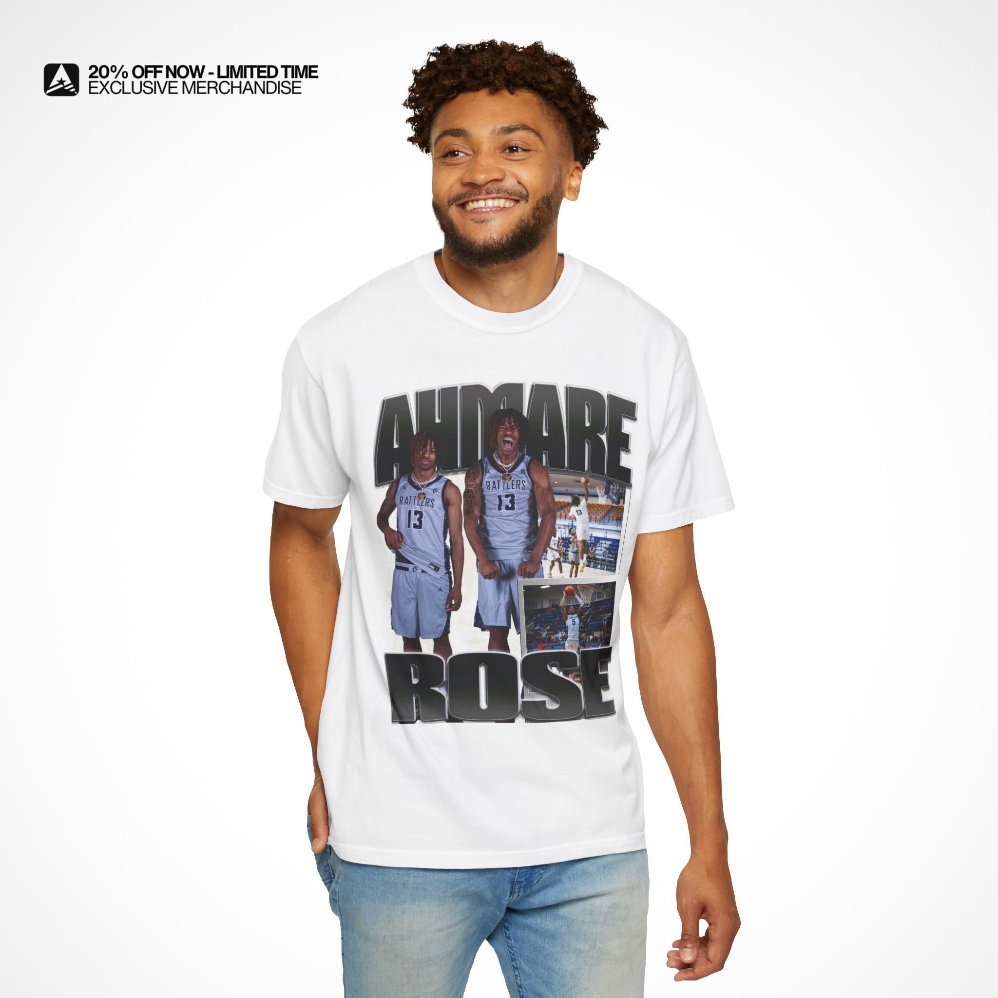 Ahmare Rose Graphic Tee