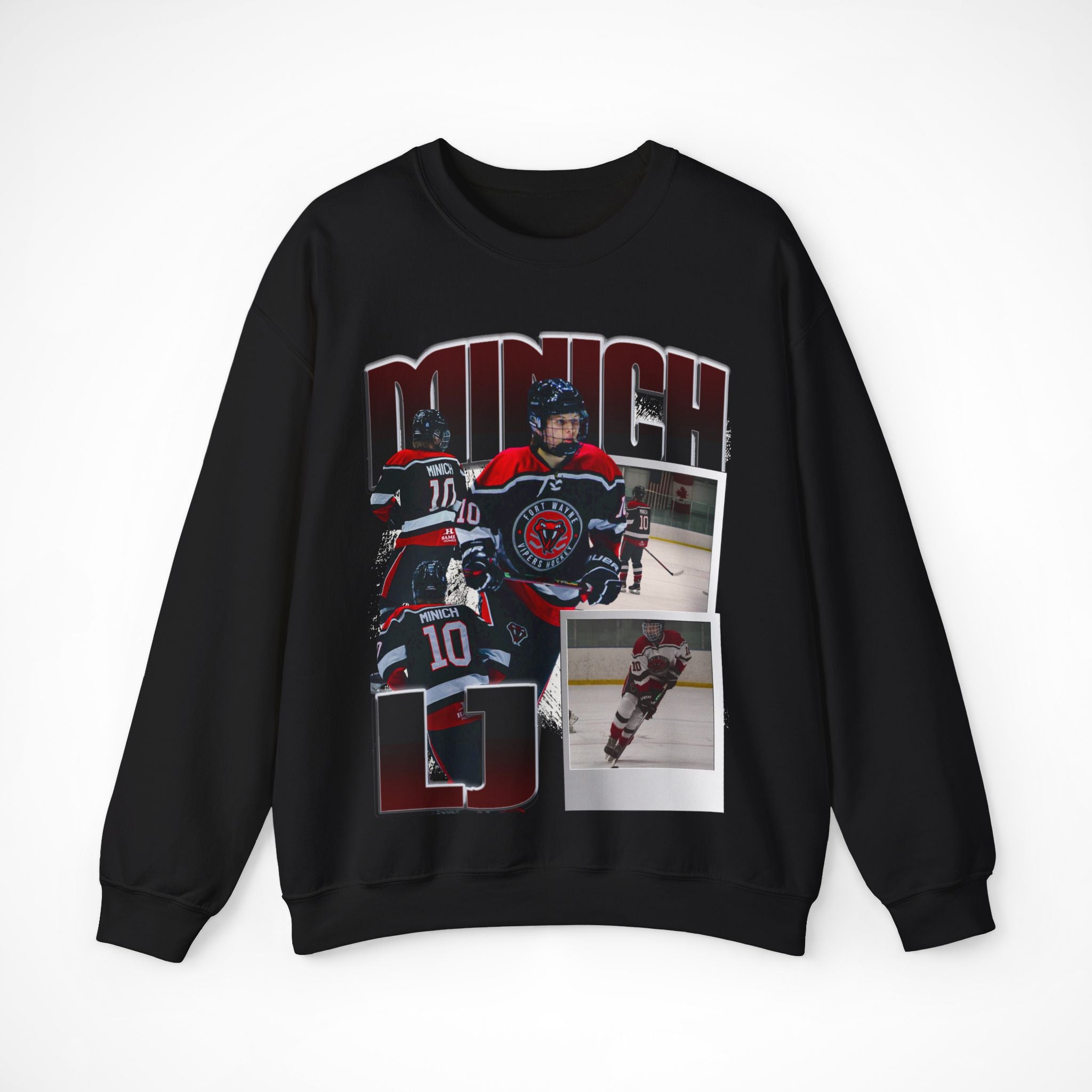 LJ Minich Graphic Crewneck