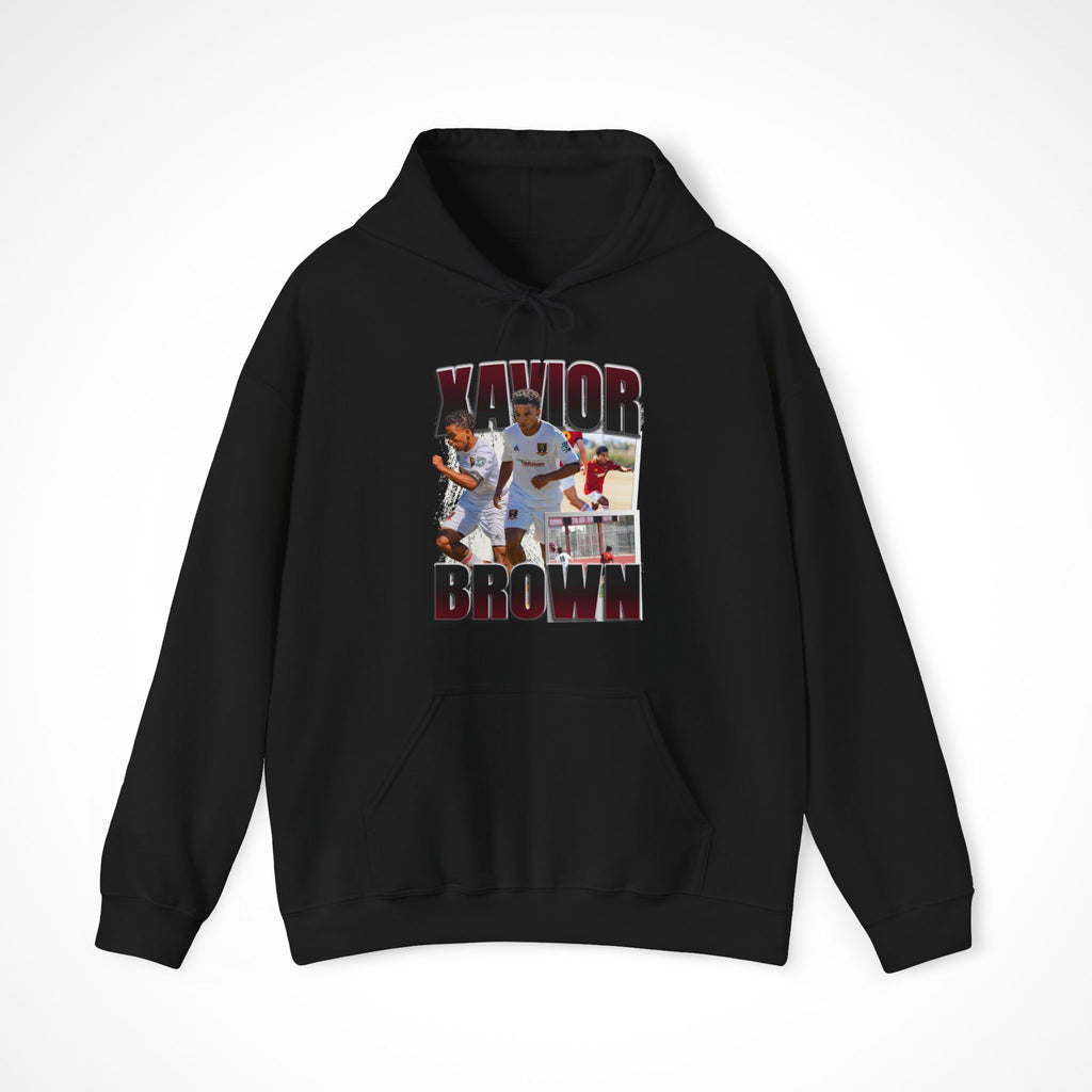 Xavior Brown Graphic Hoodie