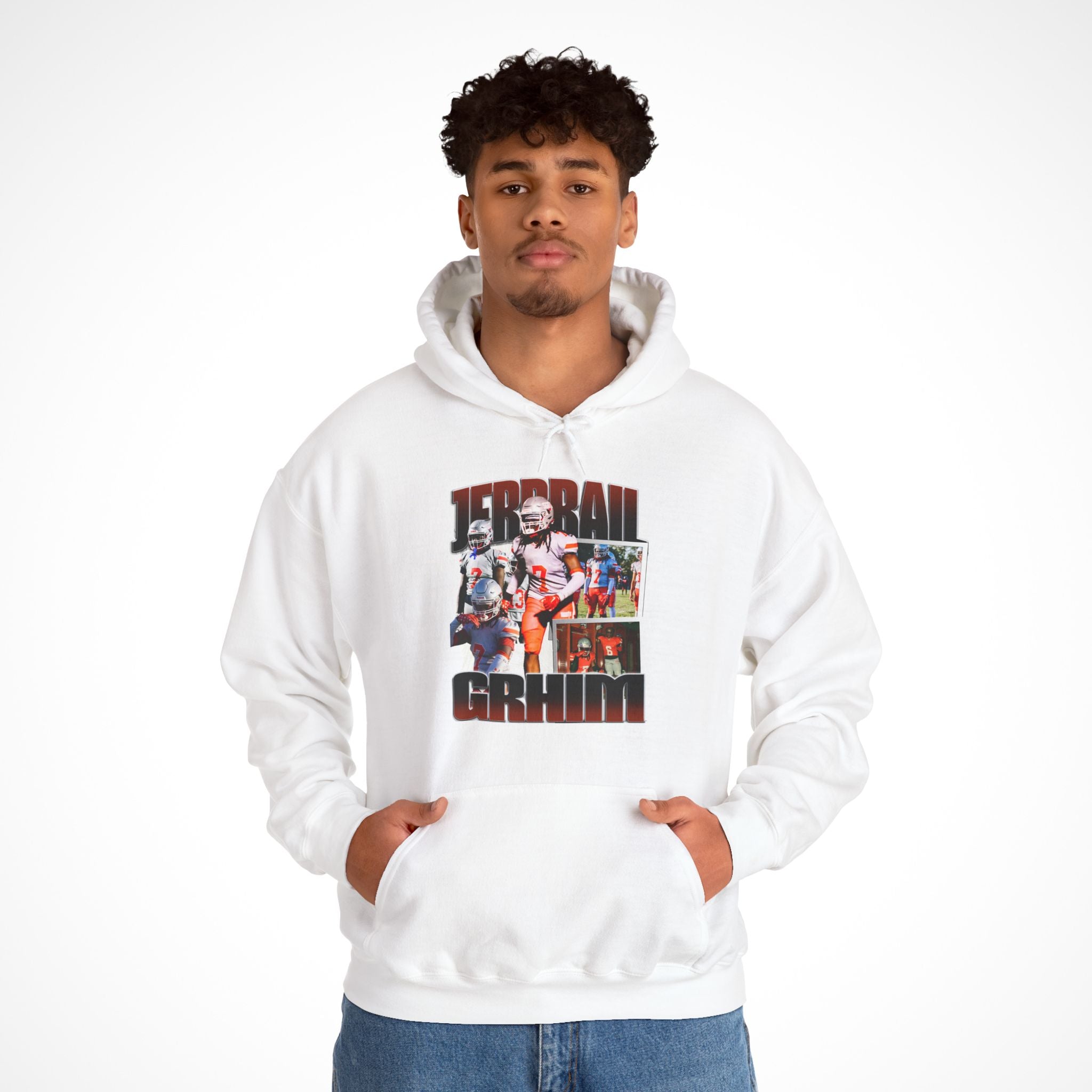 JerBrail Grhim Graphic Hoodie