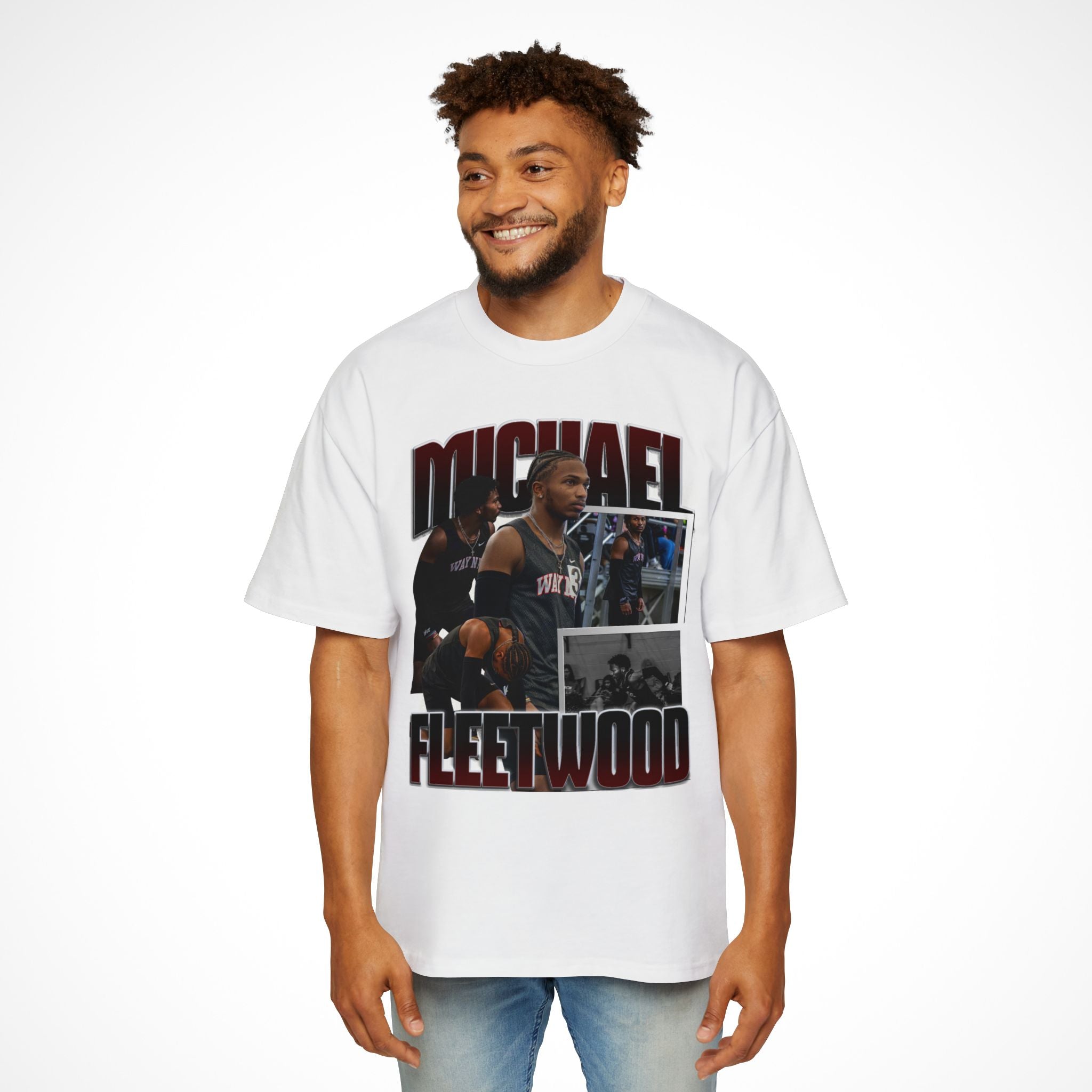 Michael Fleetwood Oversized Graphic Tee