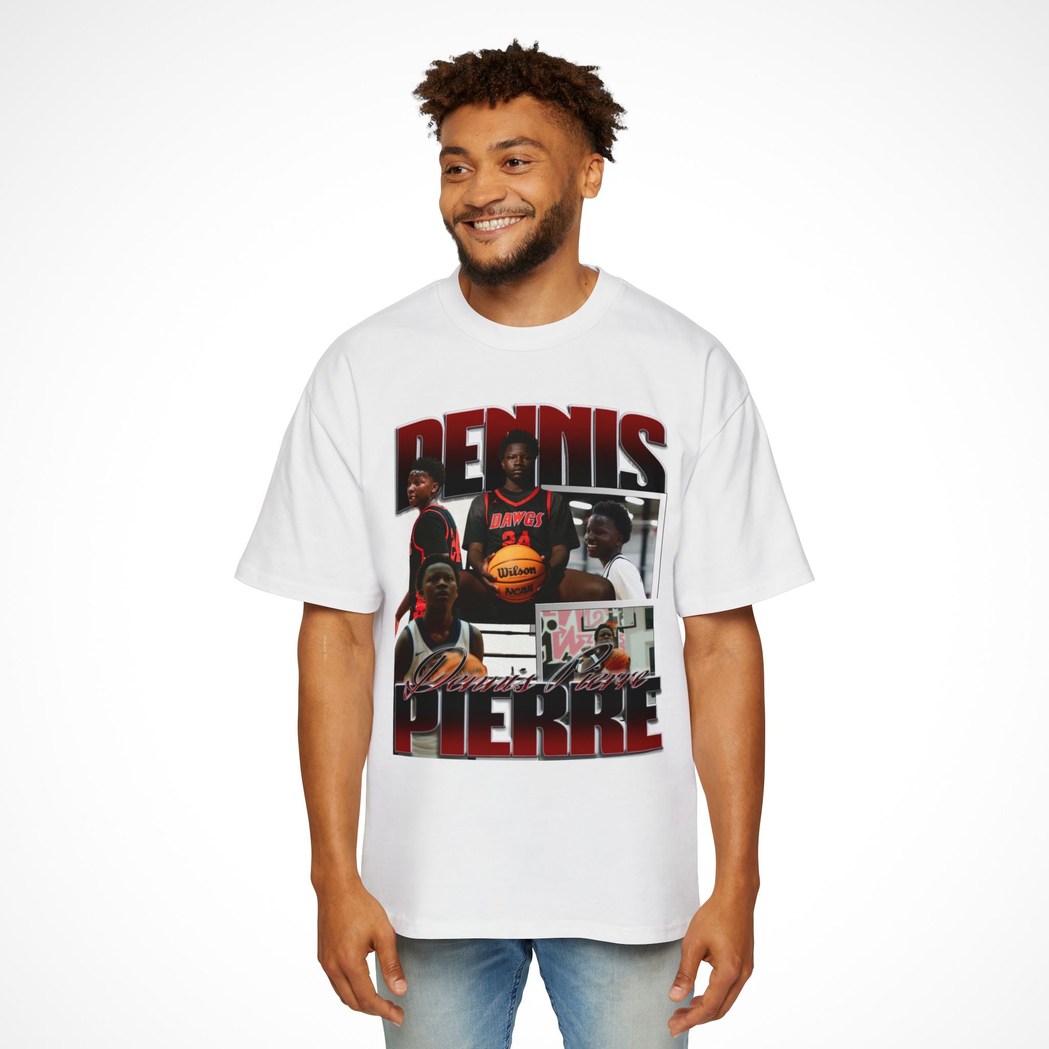 Dennis Pierre Oversized Graphic Tee