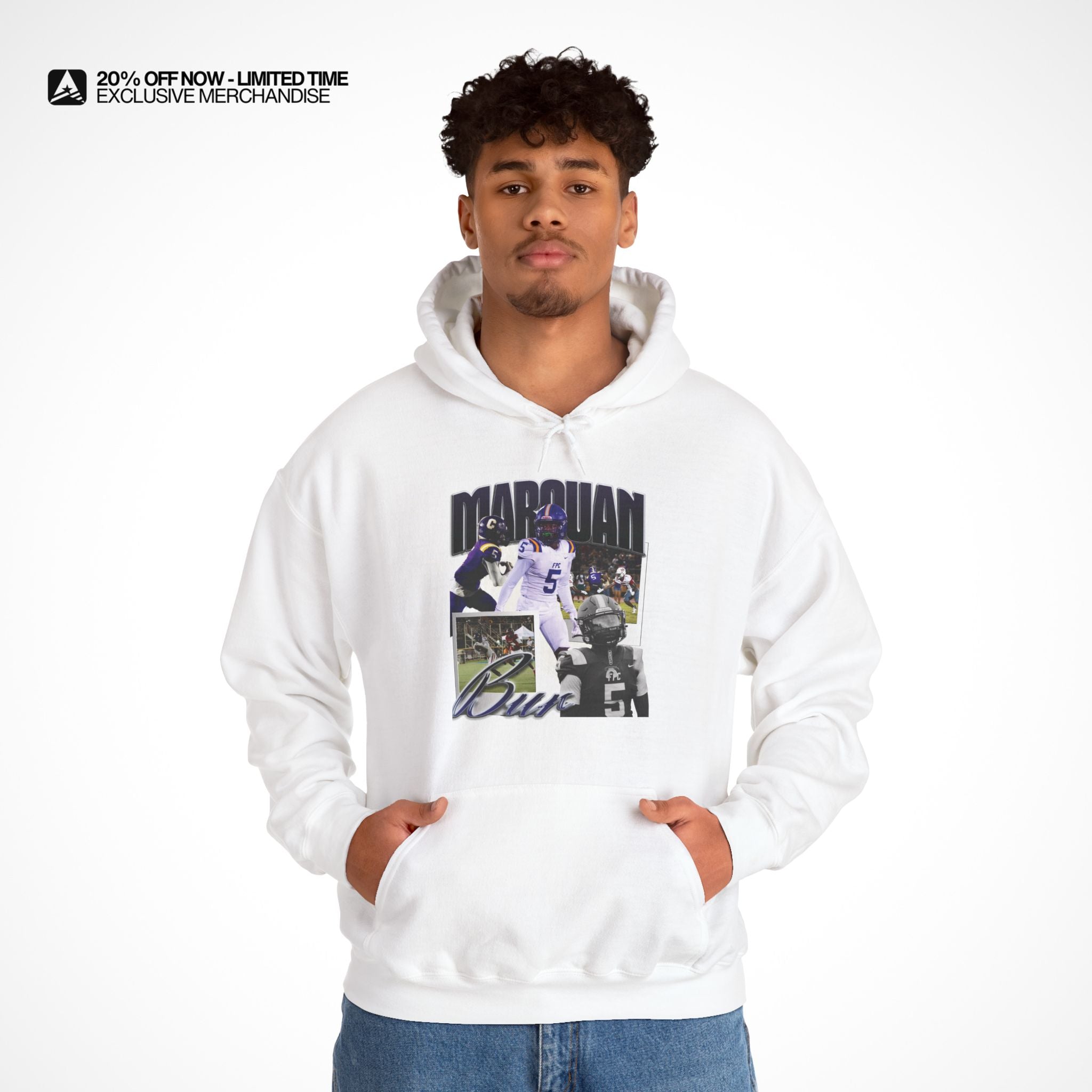 Marquan Bur Graphic Hoodie