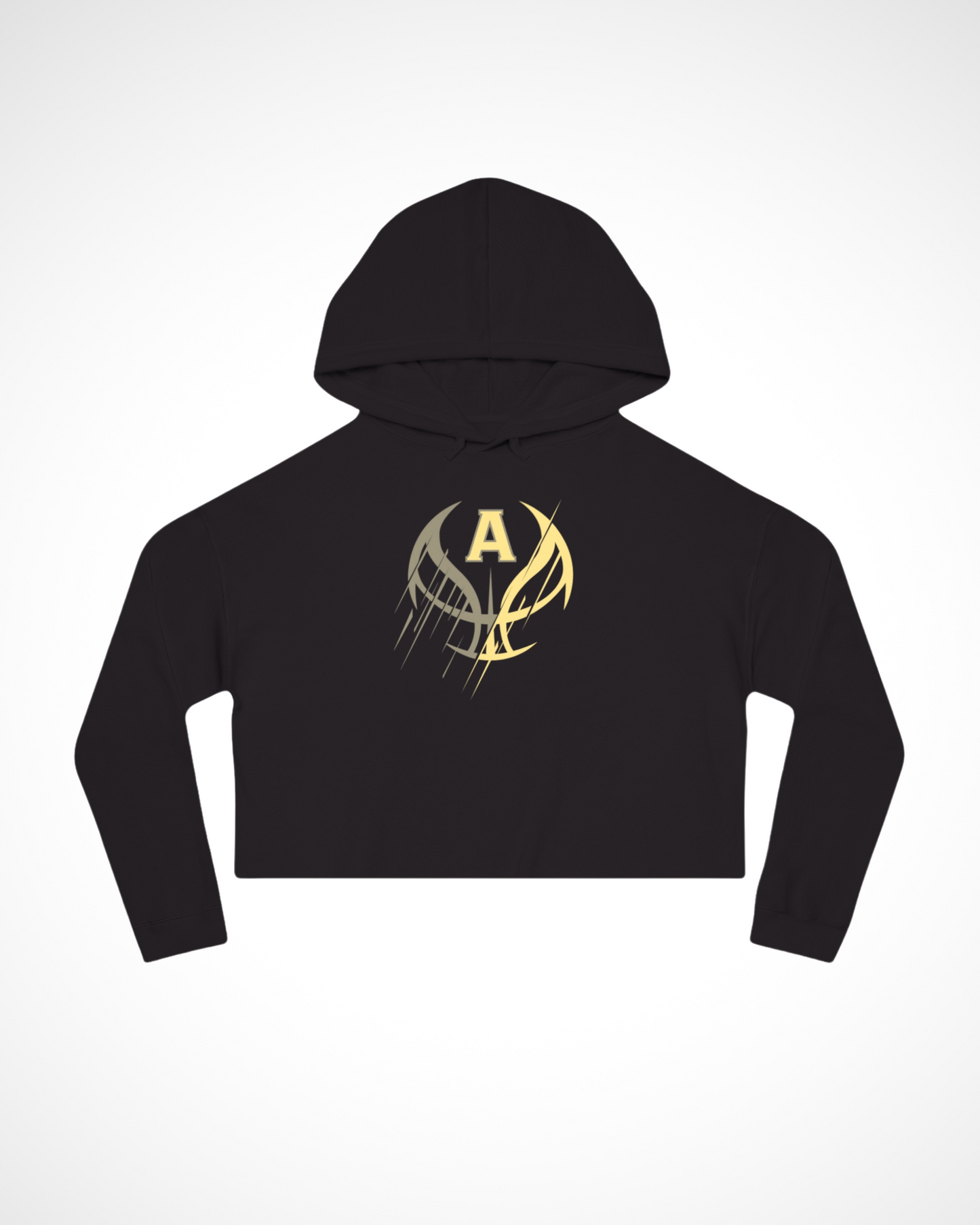 Warriors Cropped Hoodie