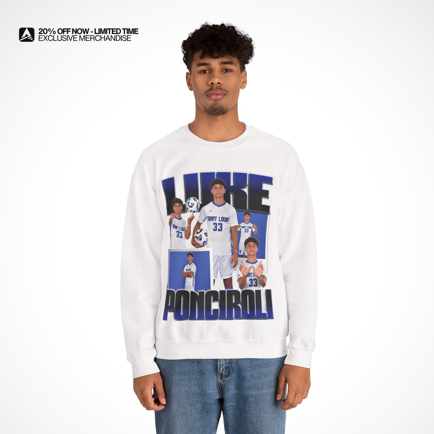 Luke Ponciroli Graphic Crewneck