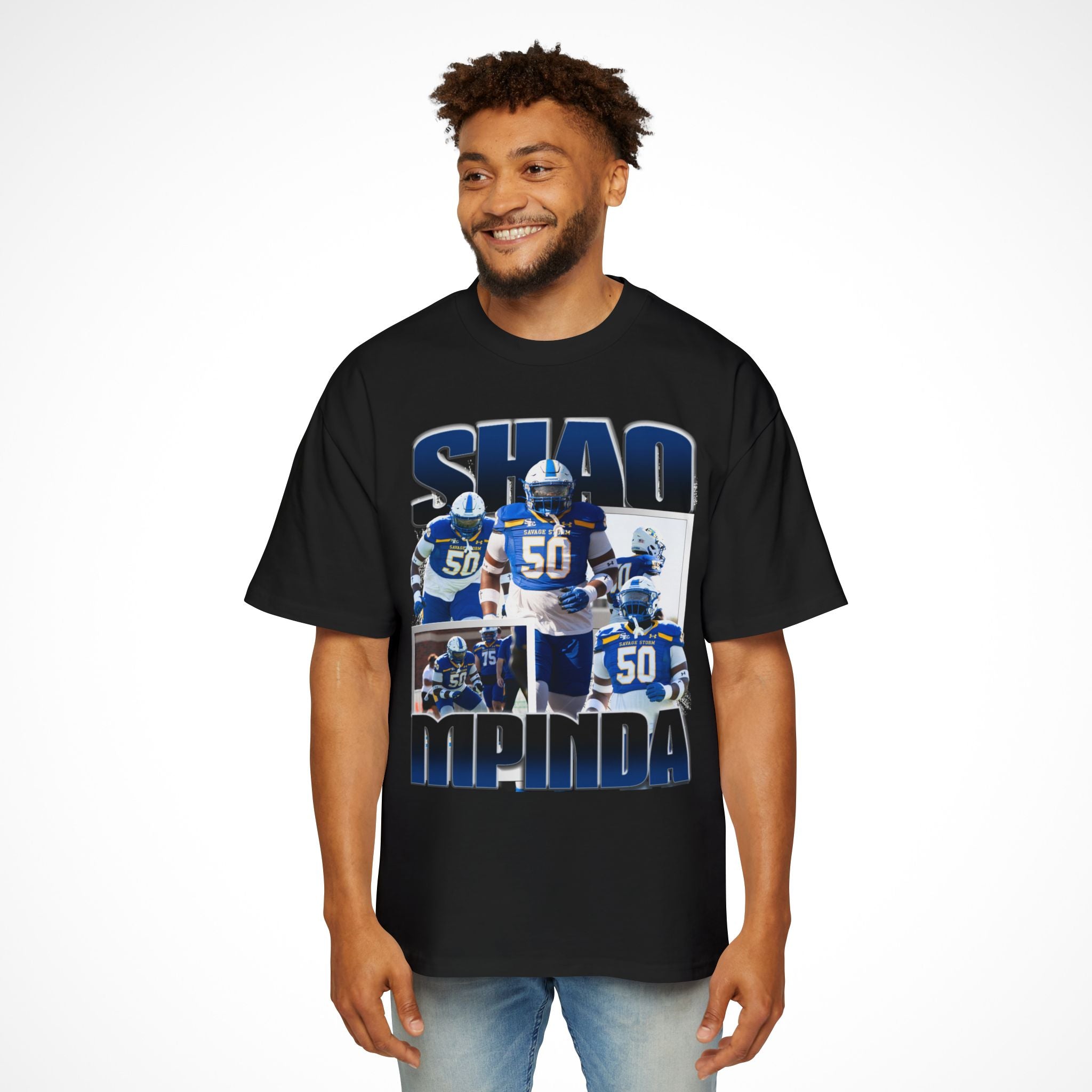 Shaq Mpinda Oversized Graphic Tee