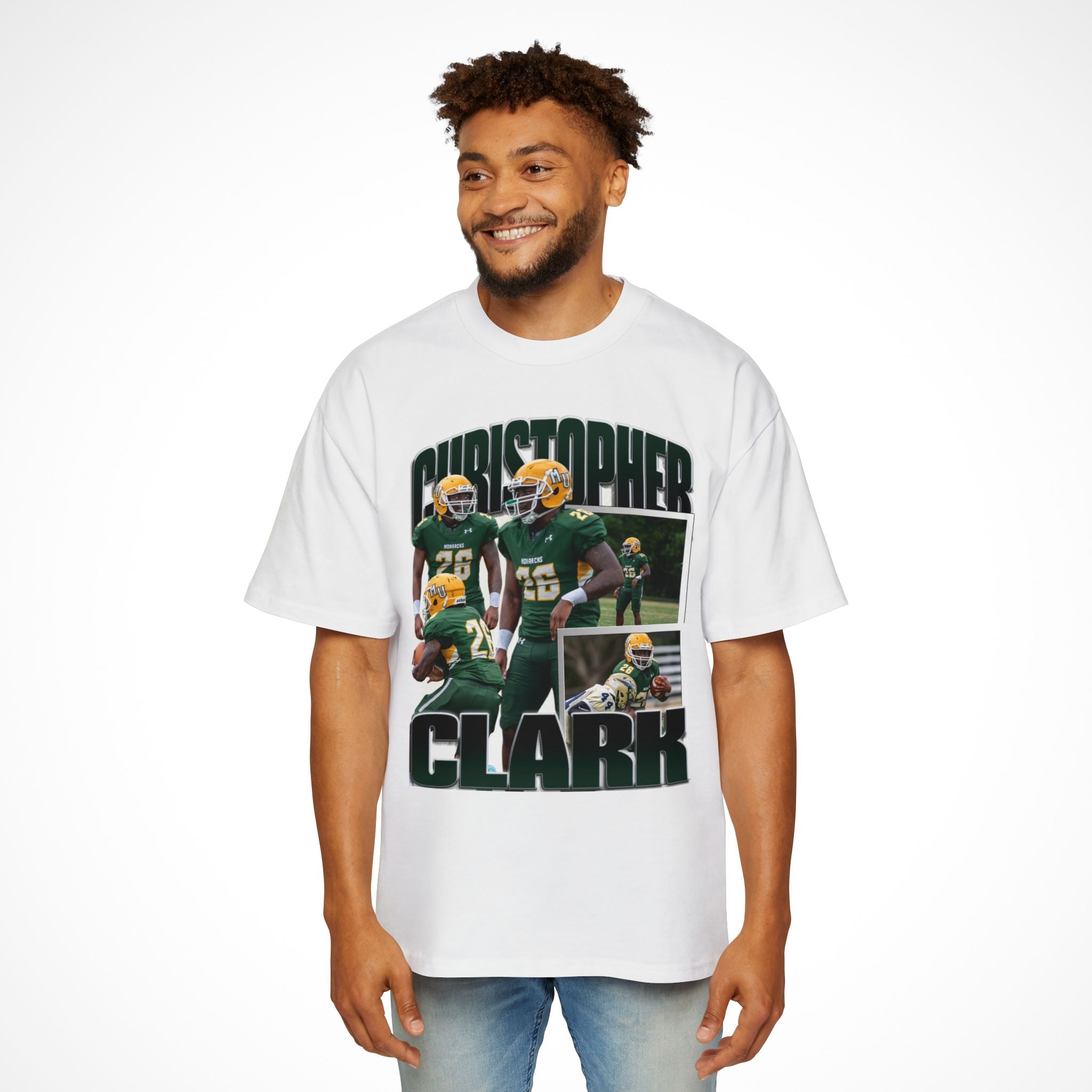Christopher Clark Graphic Oversized Tee