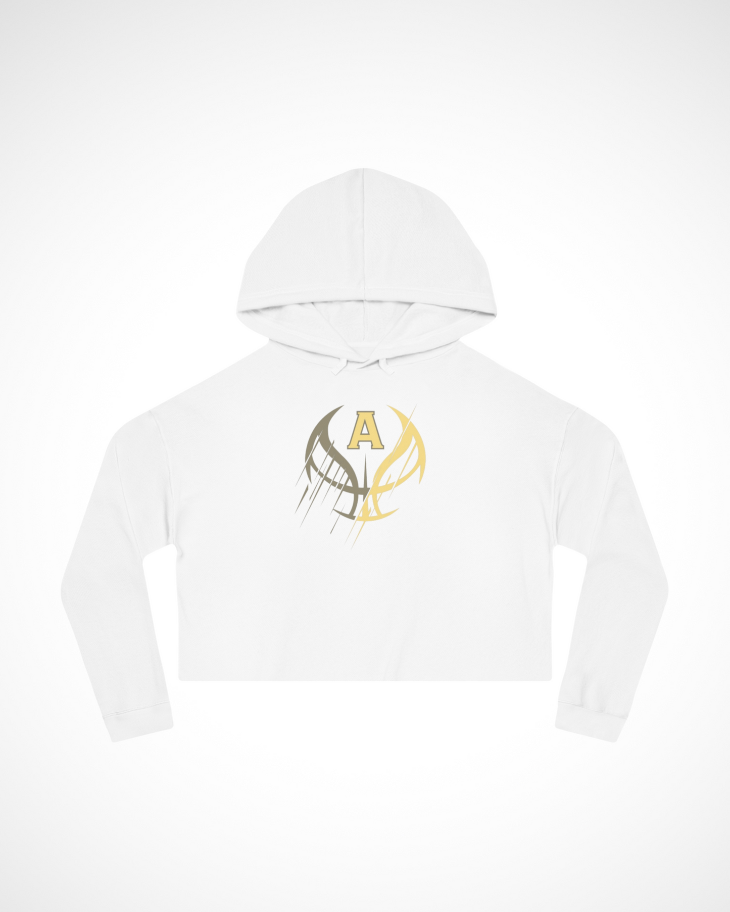 Warriors Cropped Hoodie