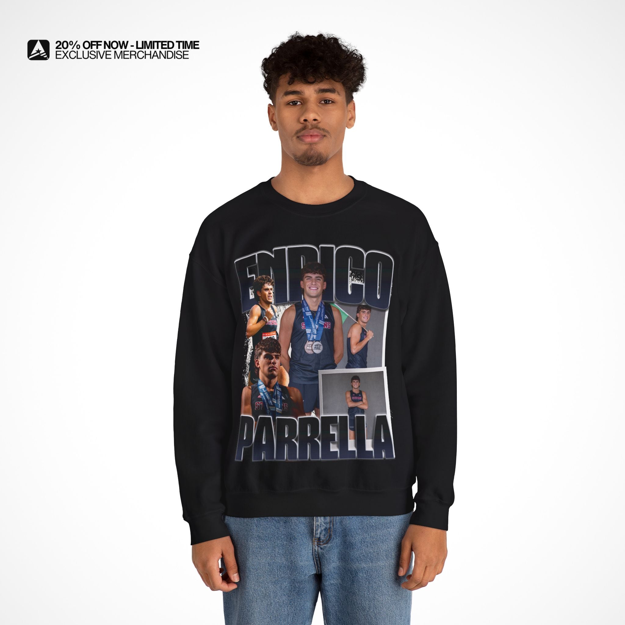 Enrico Parrella Graphic Crewneck