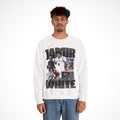 Jamir White Graphic Crewneck
