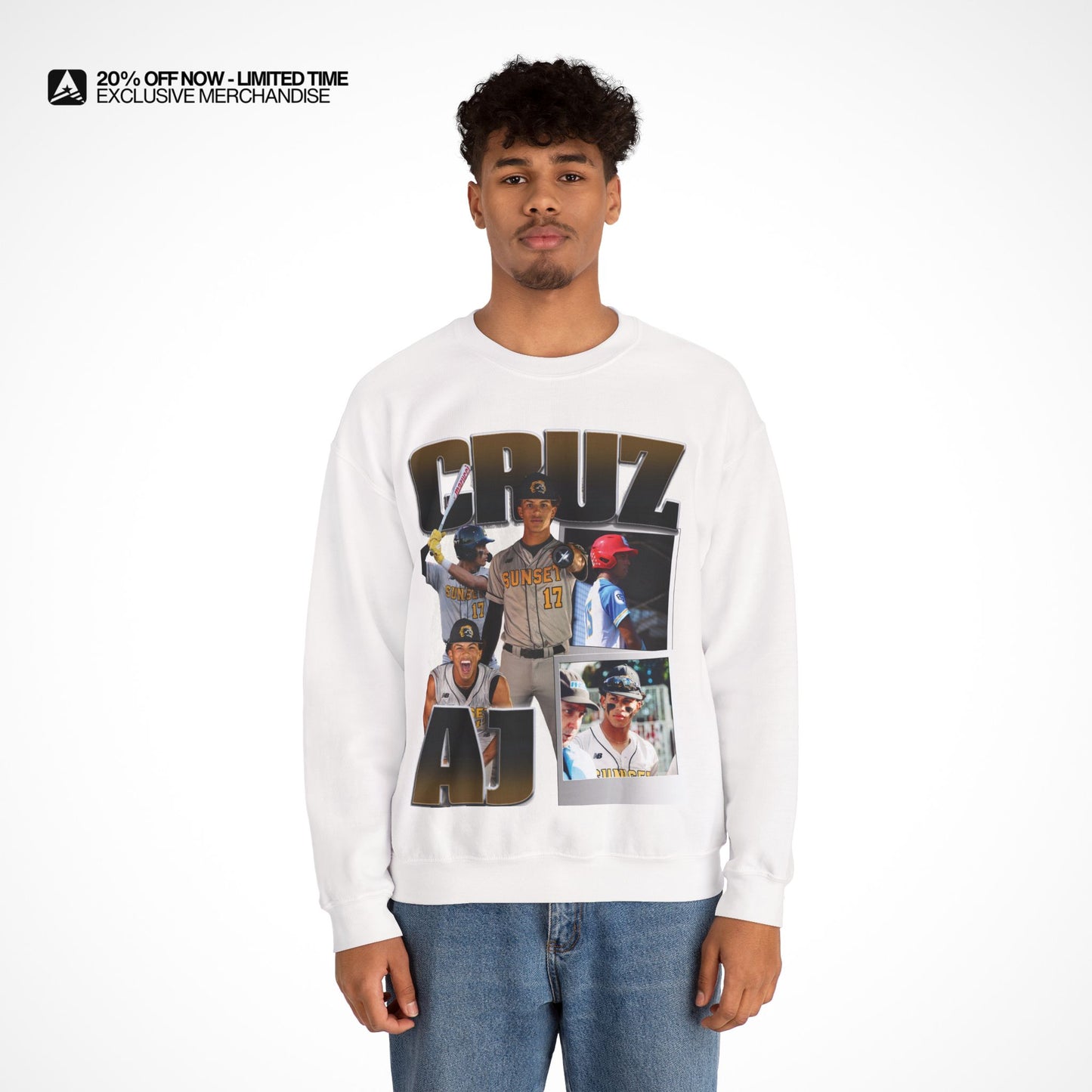 Alexander “AJ” Cruz Graphic Crewneck