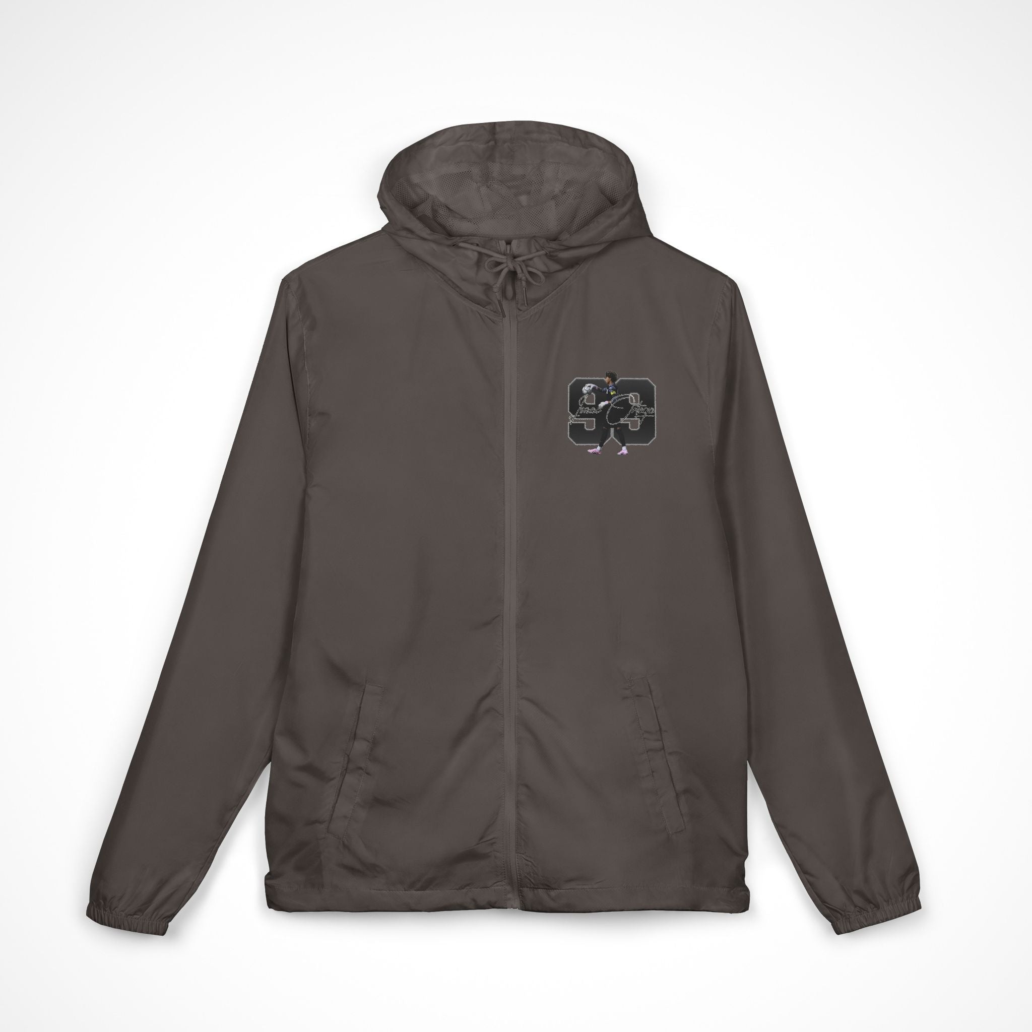 Isaac Ortega Full-Zip Windbreaker