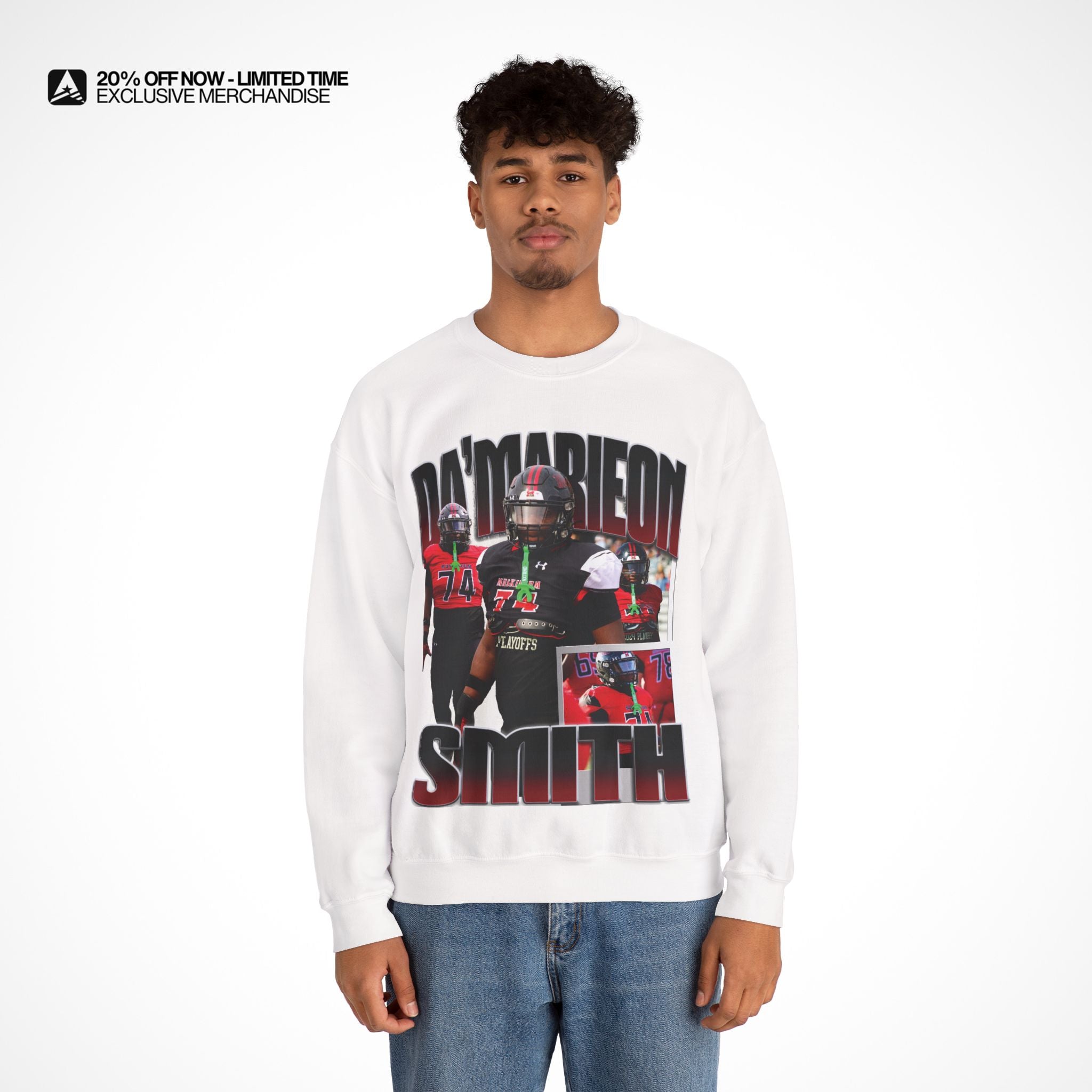 Da’Marieon Smith Graphic Crewneck