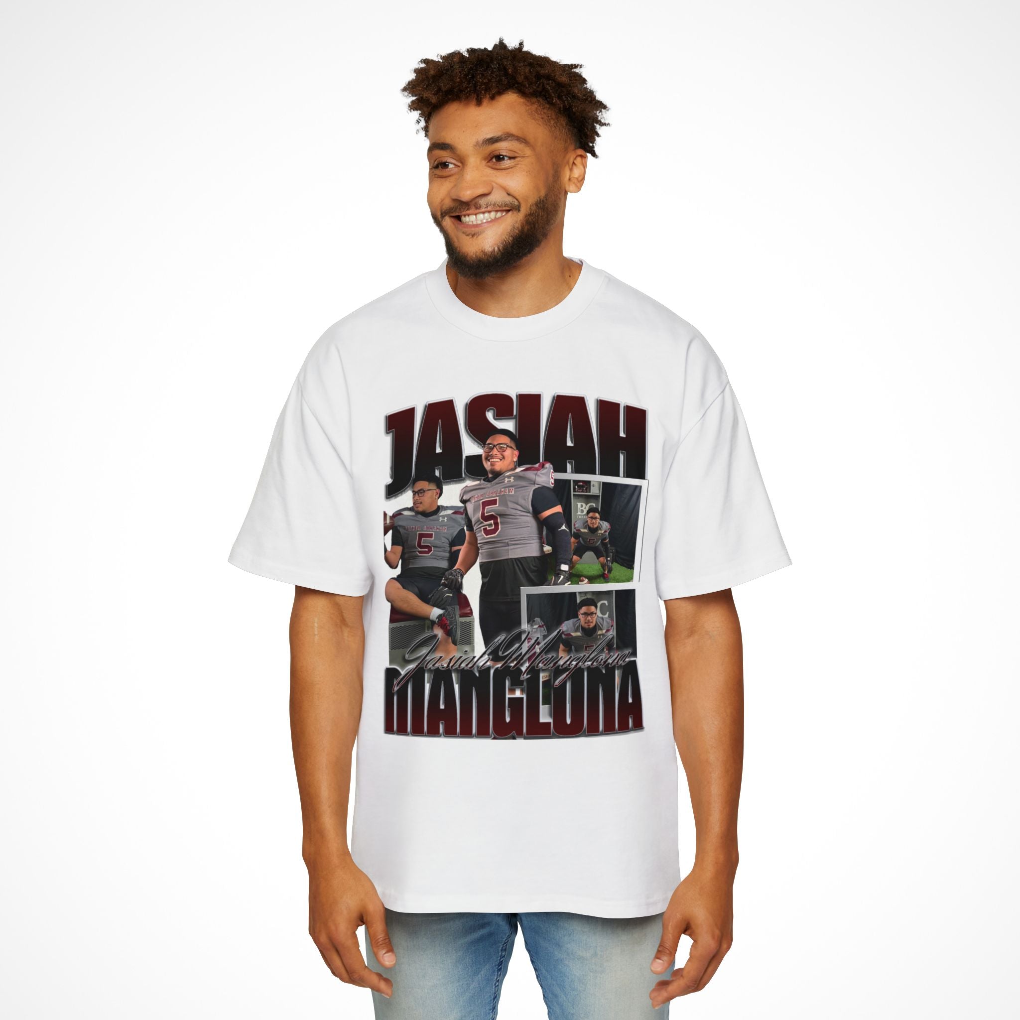 Jasiah Manglona Oversized Graphic Tee