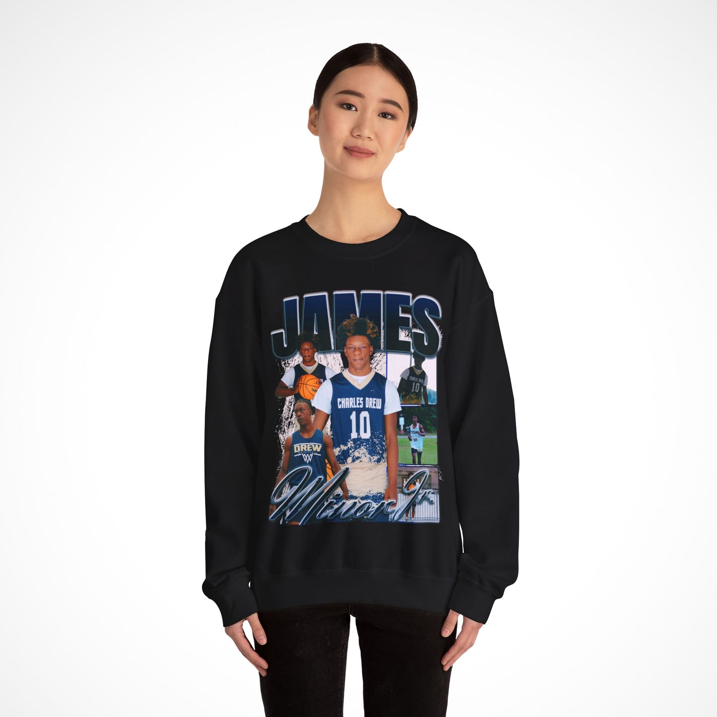 James Minor Jr Graphic Crewneck