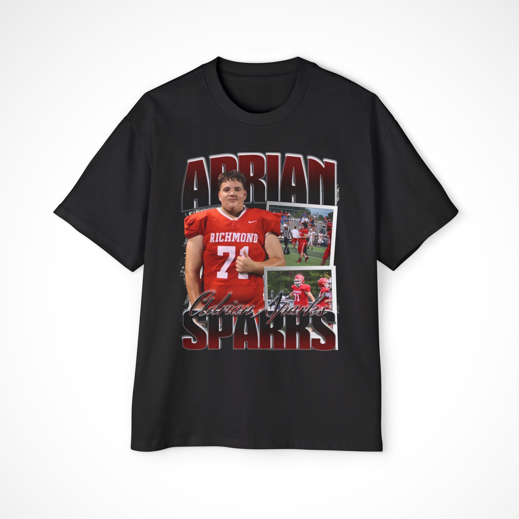 Adrian Sparks Oversized Graphic Tee