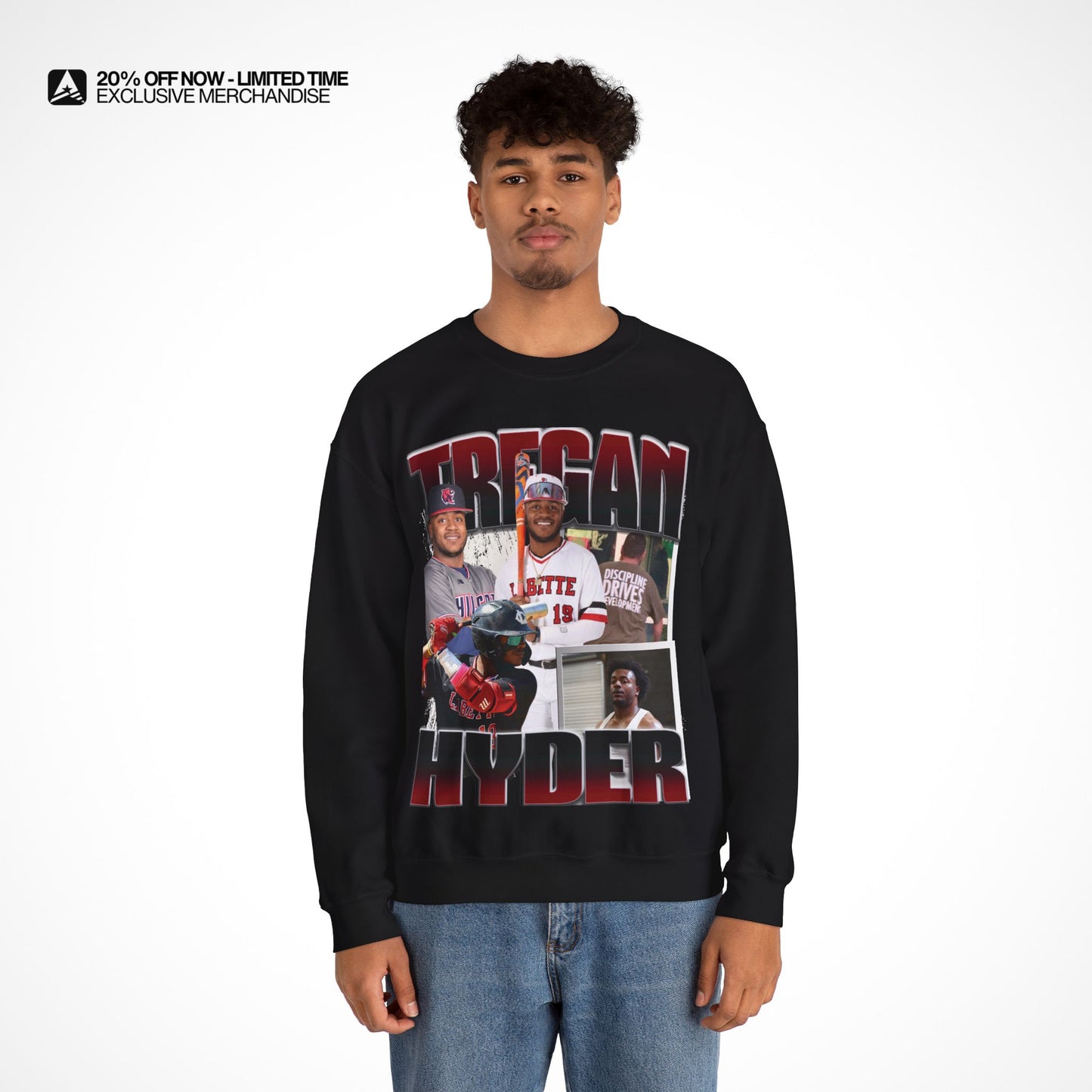 Tregan Hyder Graphic Crewneck