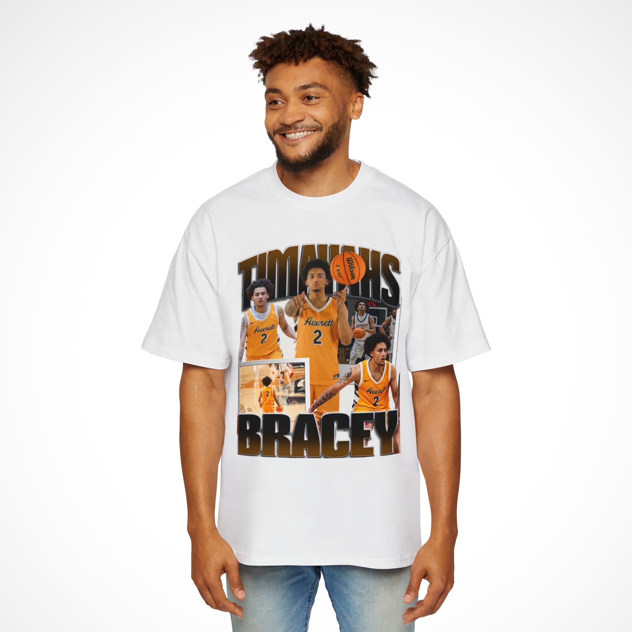 Timahays Bracey Graphic Oversized Tee
