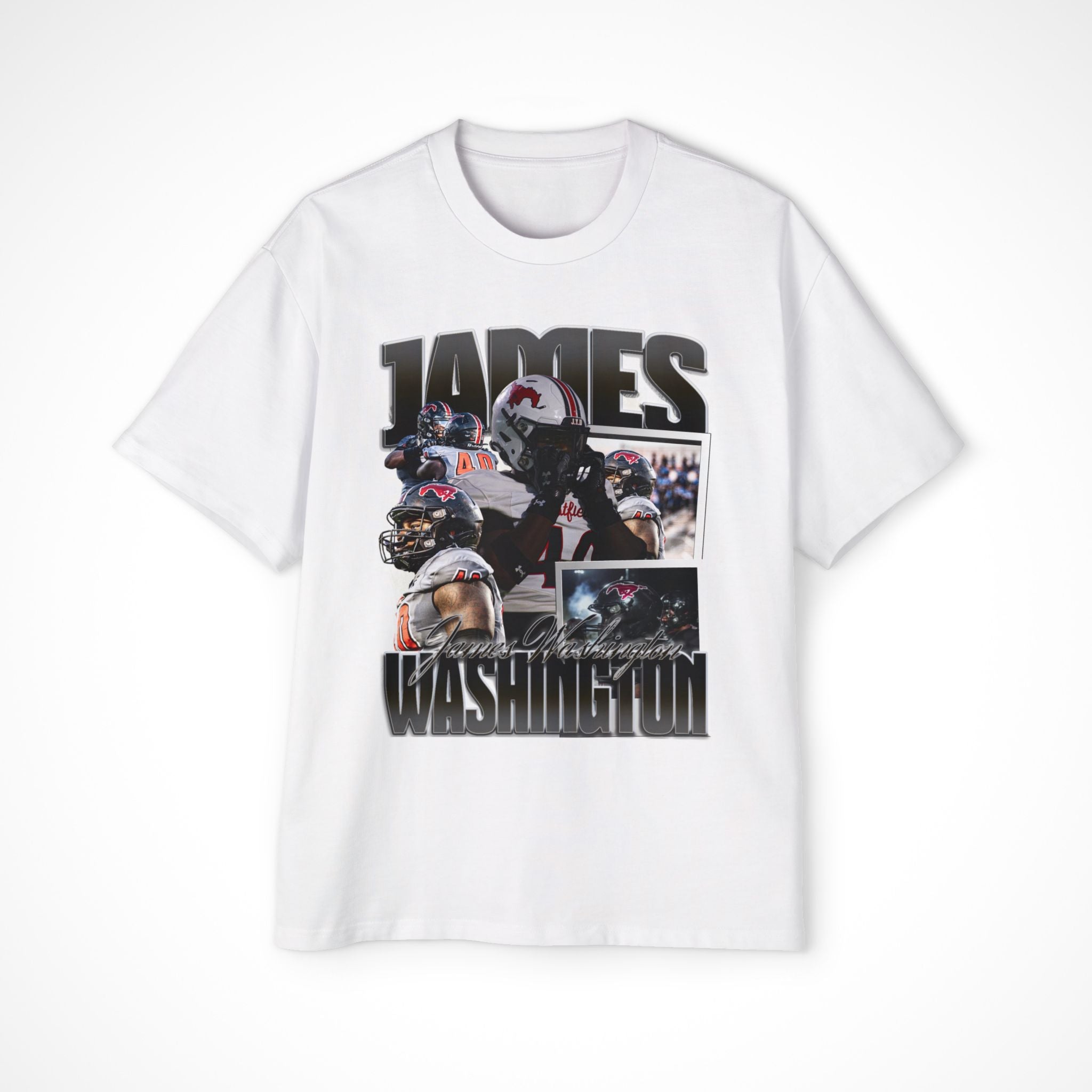 James Washington Oversized Graphic Tee