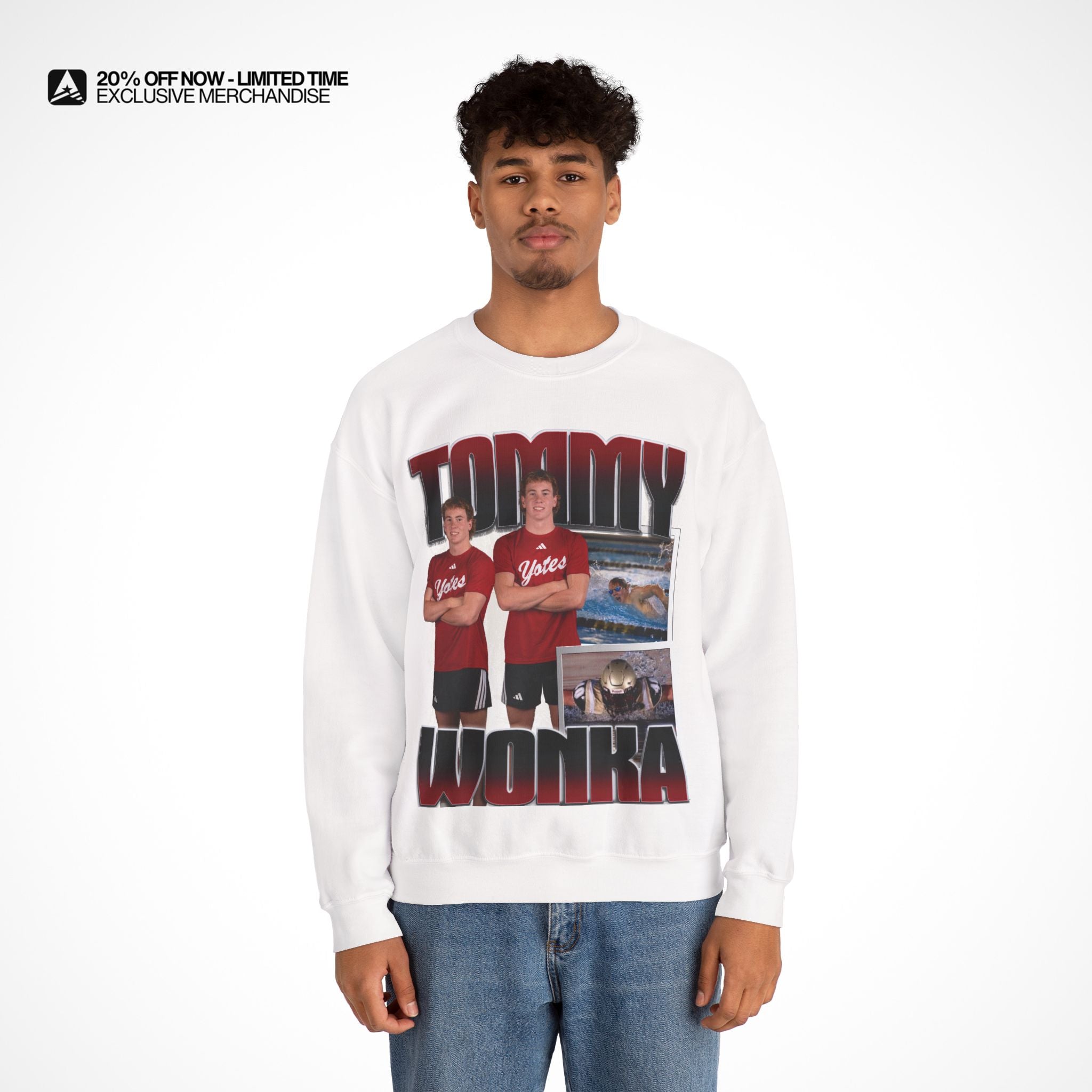 Tommy Wonka Graphic Crewneck