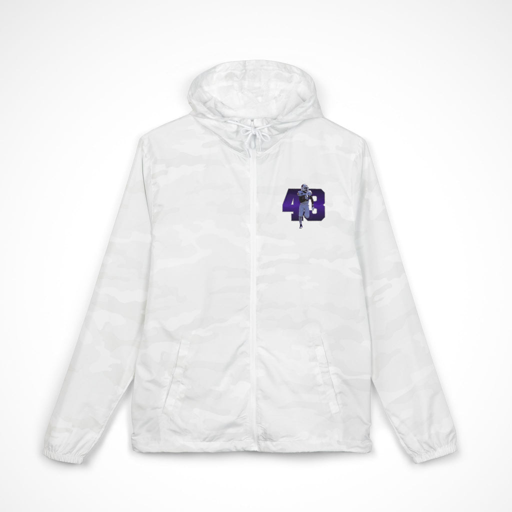 Maurice Sims Jr Full-Zip Windbreaker