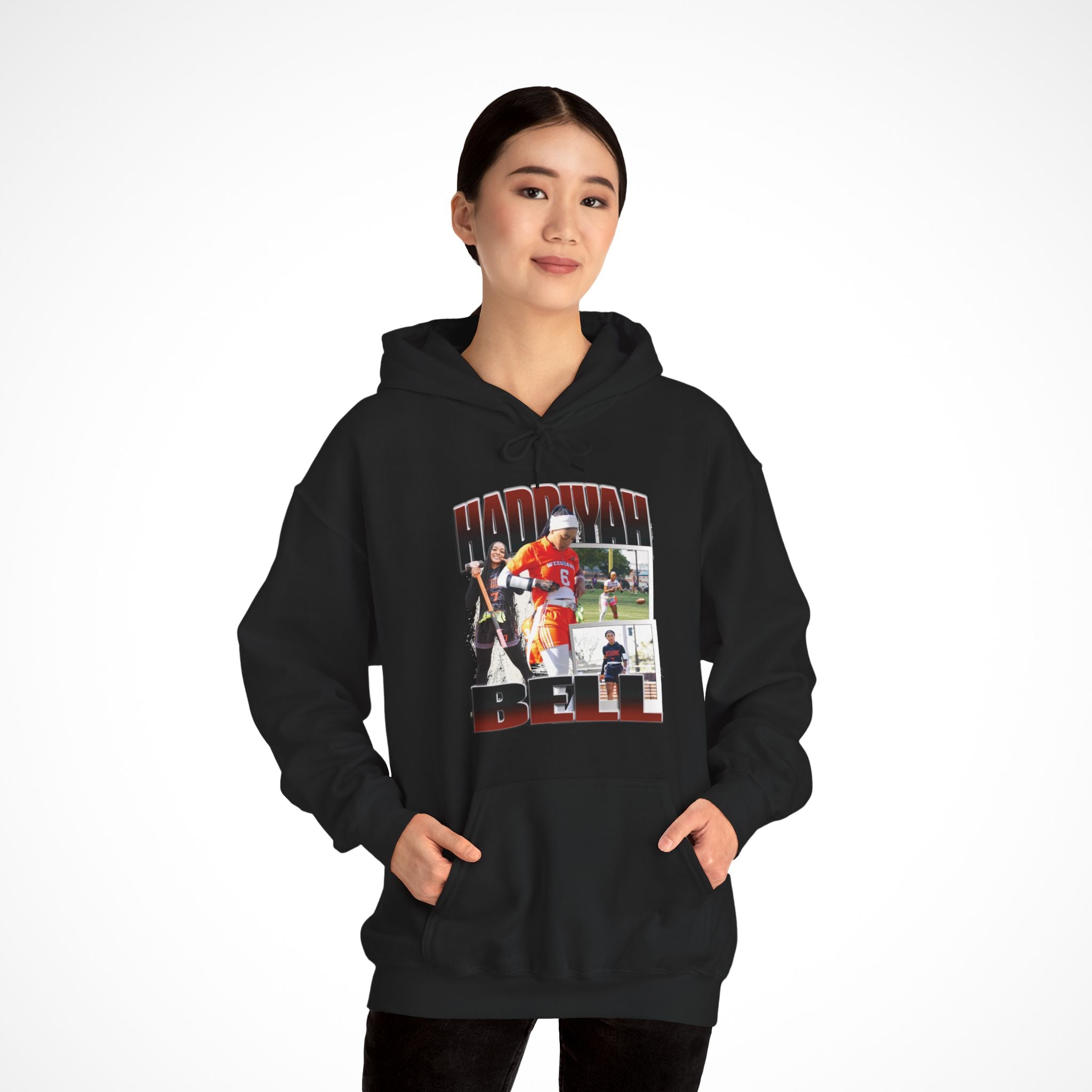 Haddiyah Bell Graphic Hoodie