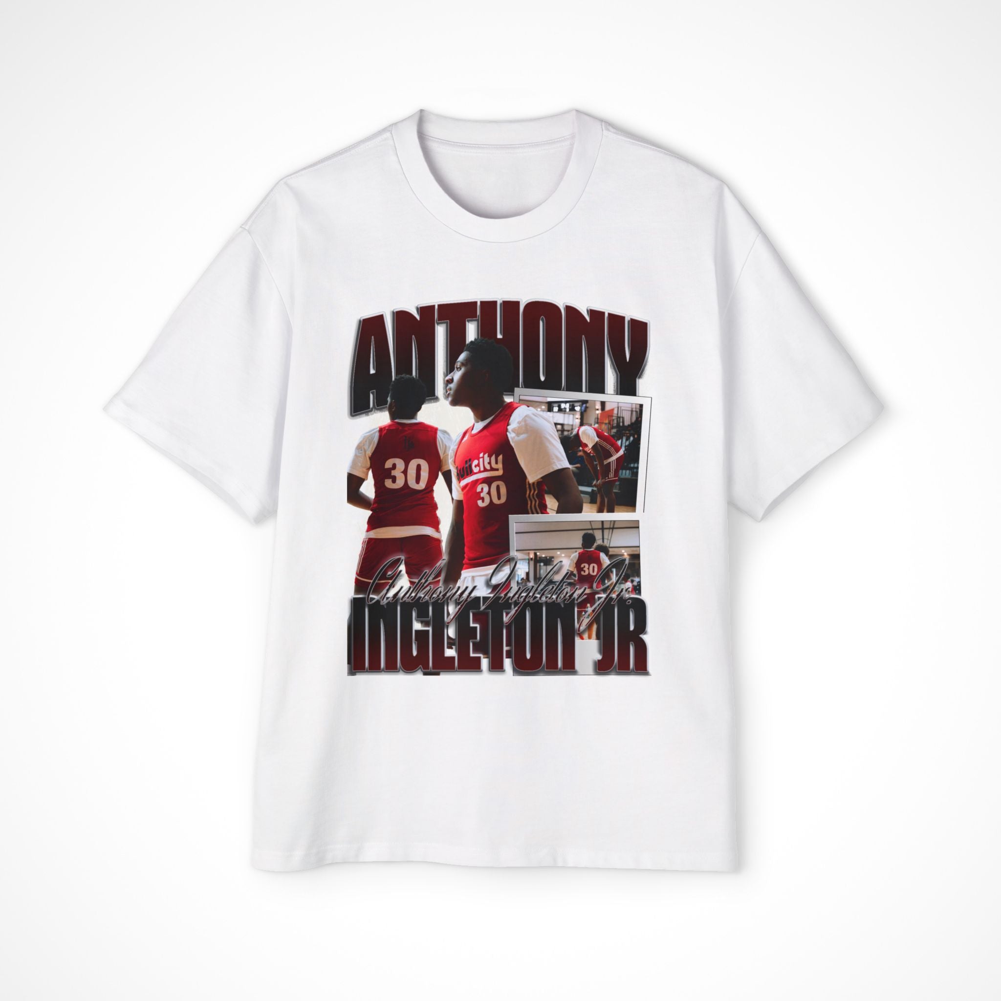 Anthony Ingleton Jr. Oversized Graphic Tee