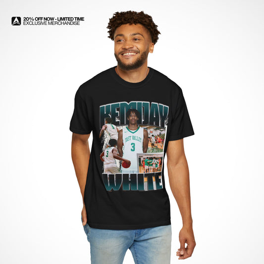 Kemijay White Graphic Tee