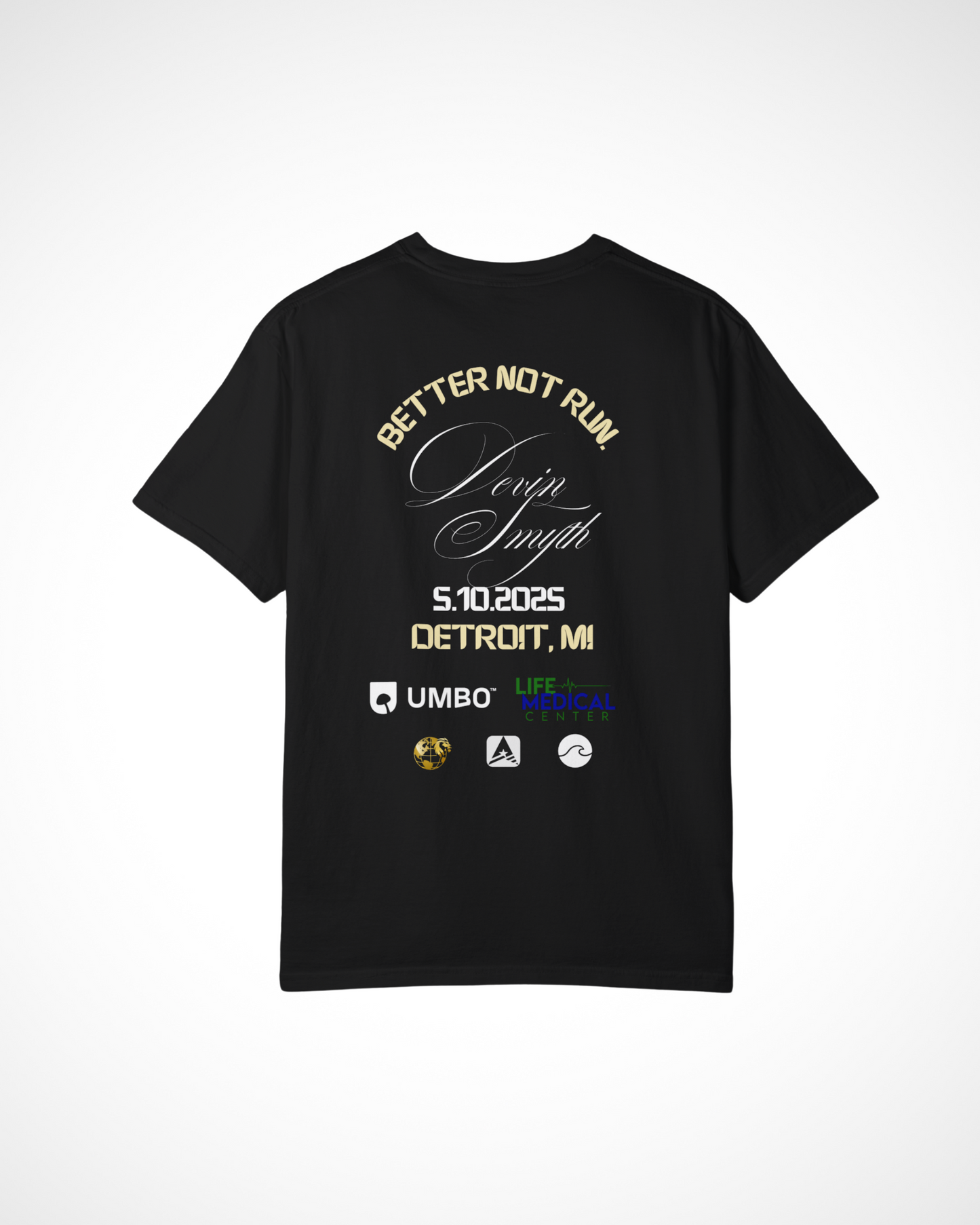 Devin Smyth Official Fight Shirt - Pro Welterweight Bout May 10th