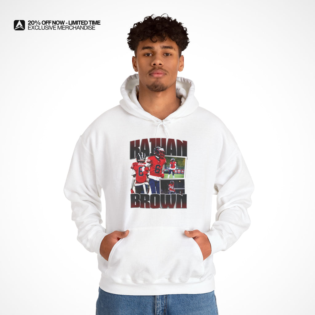 Kajuan Brown Graphic Hoodie