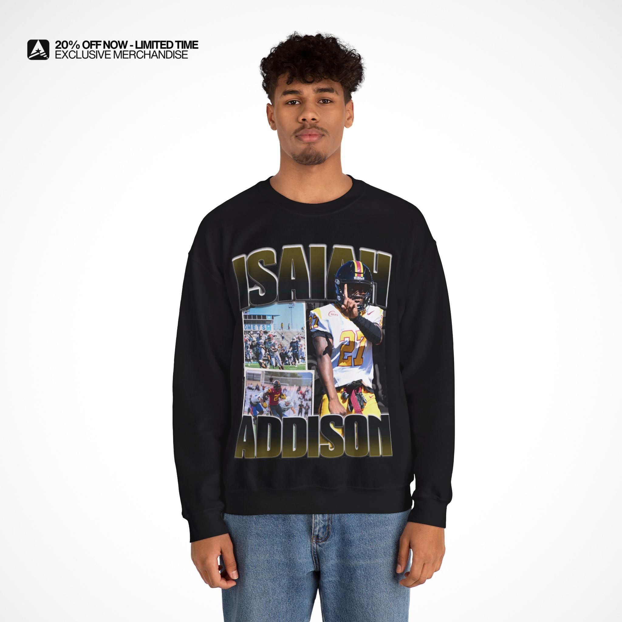 Isaiah Addison Graphic Crewneck