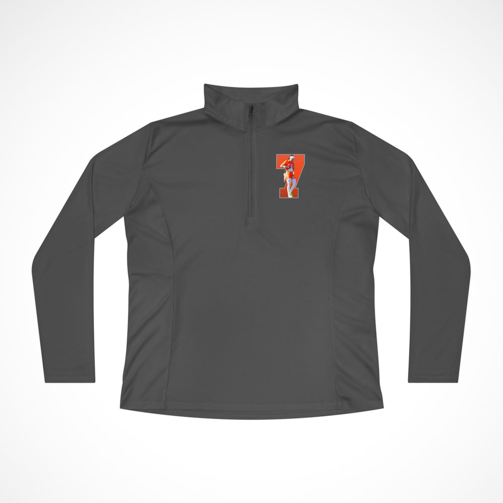 Haddiyah Bell Ladies Quarter-Zip