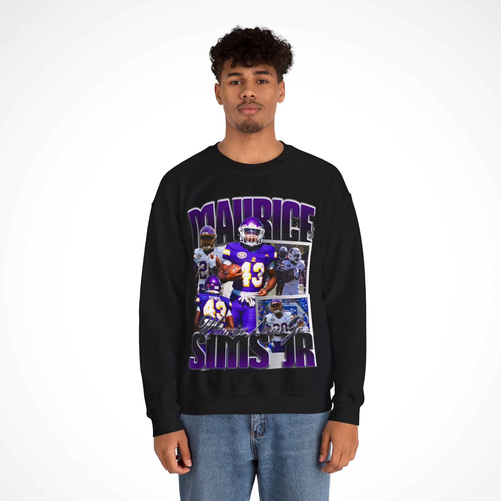 Maurice Sims Jr Graphic Crewneck