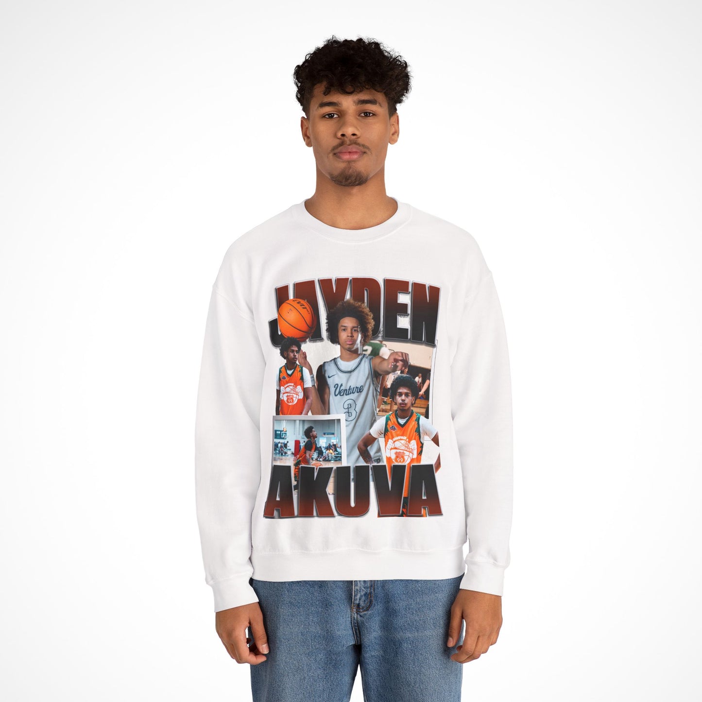 Jayden Akuva Graphic Crewneck