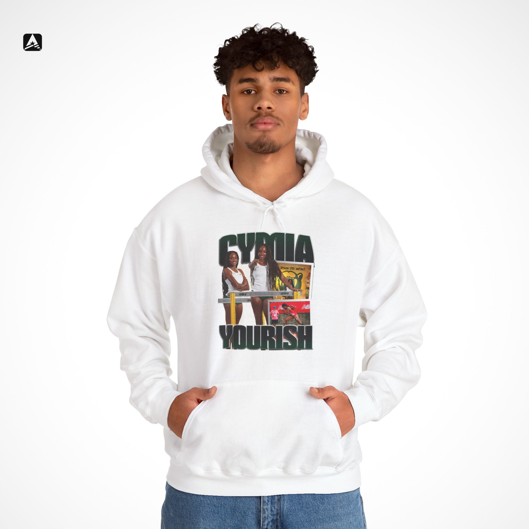 Cymia Yourish Graphic Hoodie