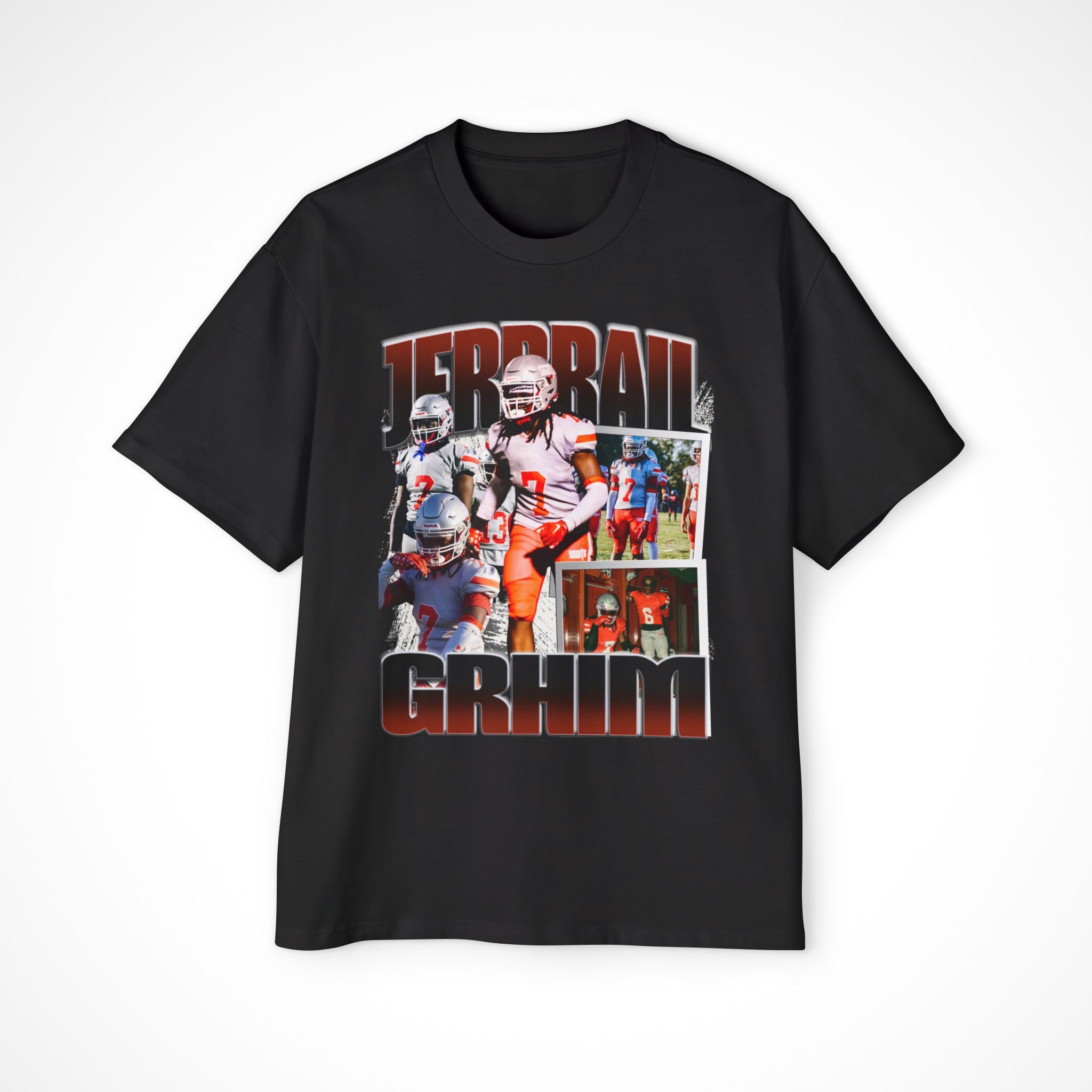 JerBrail Grhim Oversized Graphic Tee