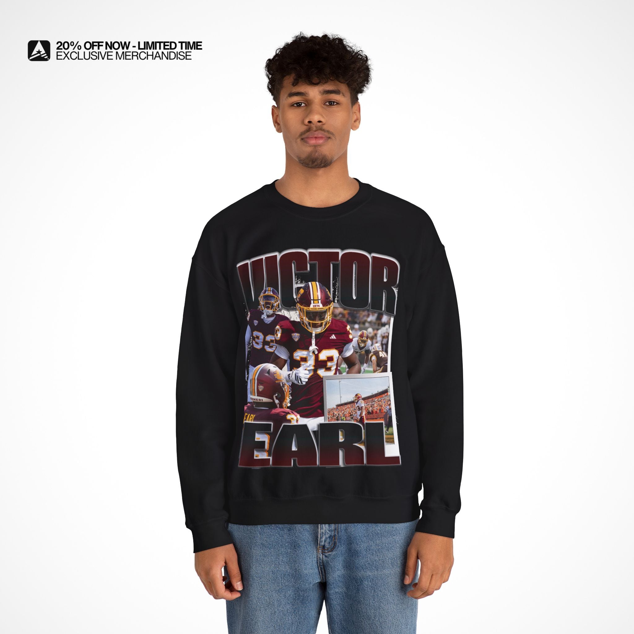 Victor Earl Graphic Crewneck