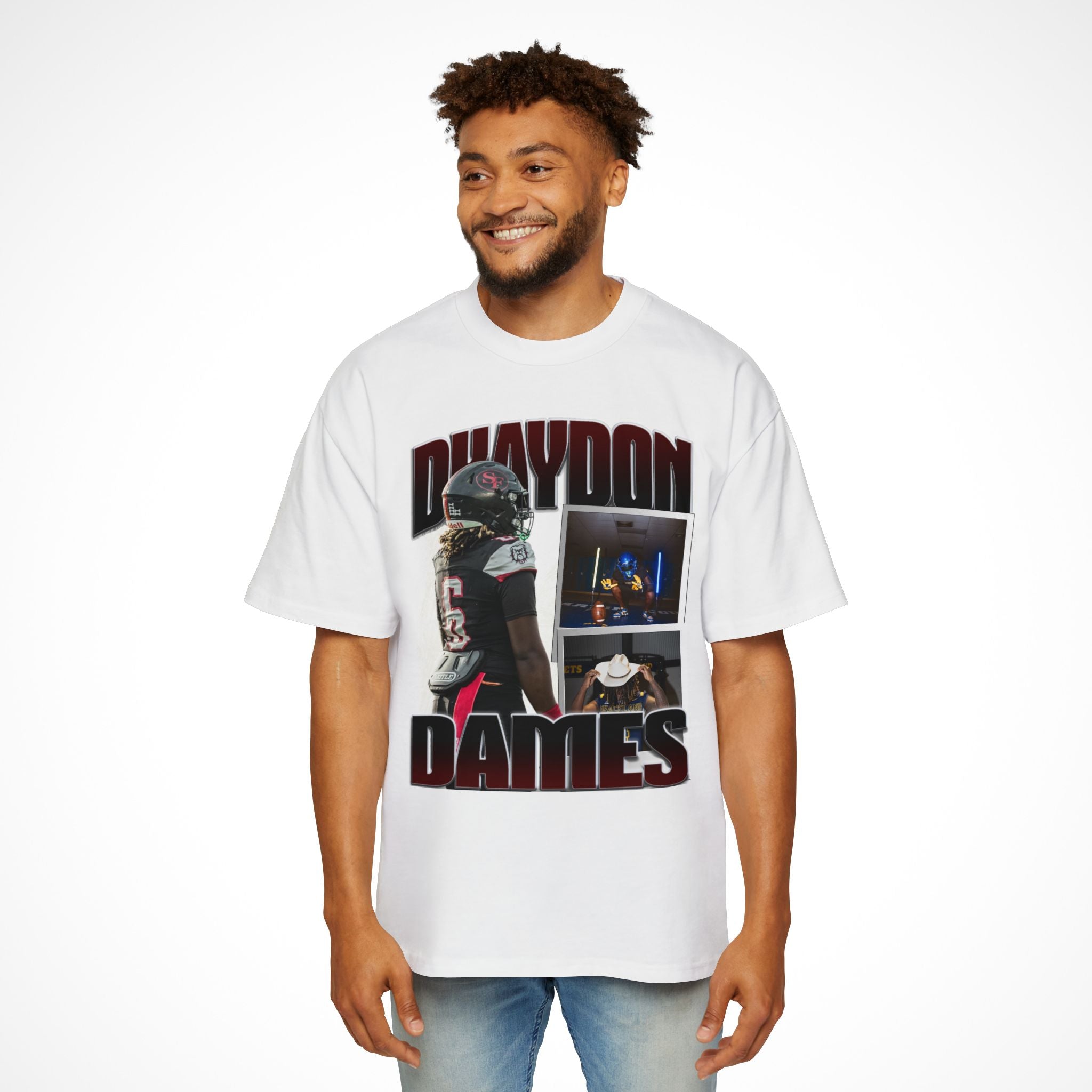 Dkaydon Dames Graphic Oversized Tee