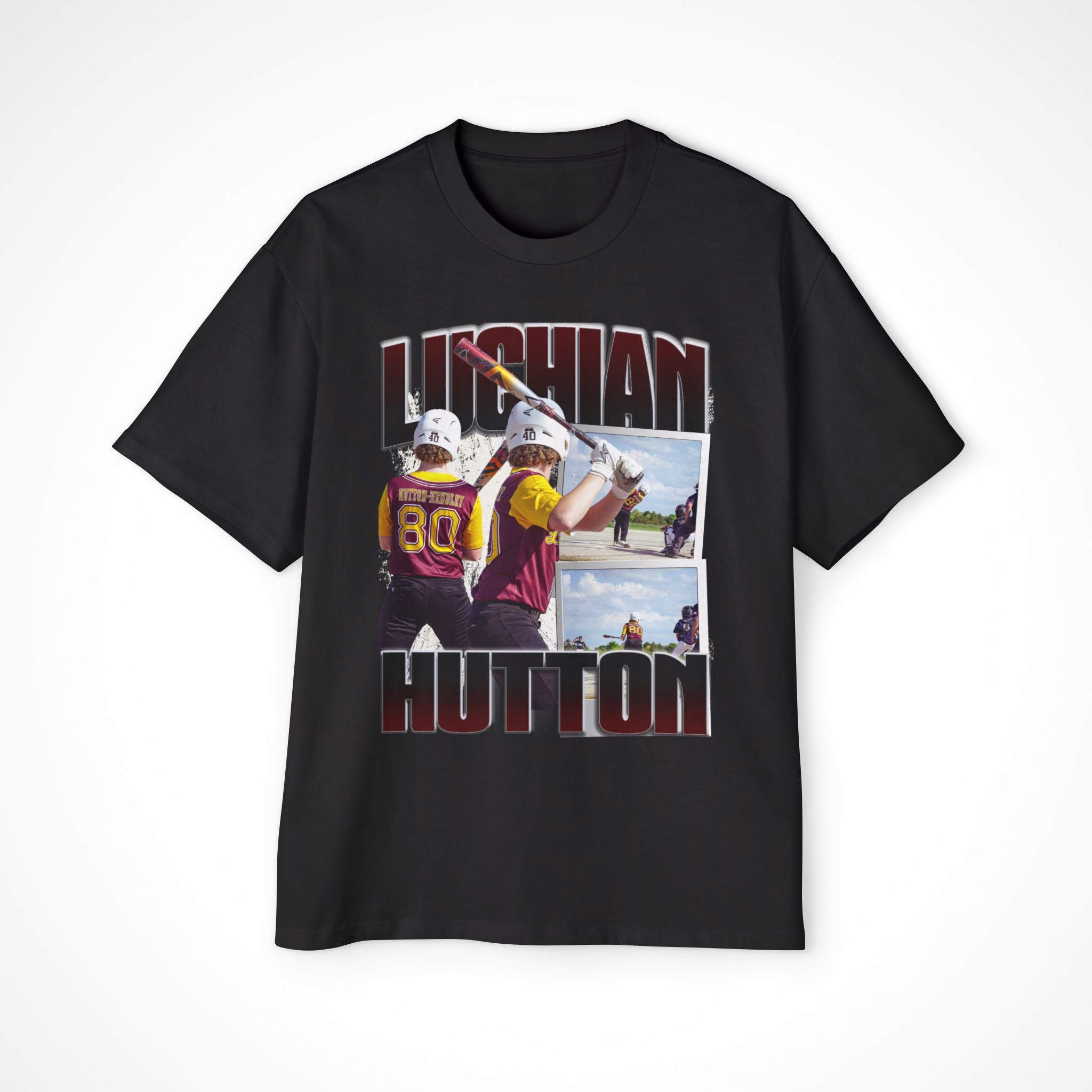 Luchian Hutton Oversized Graphic Tee